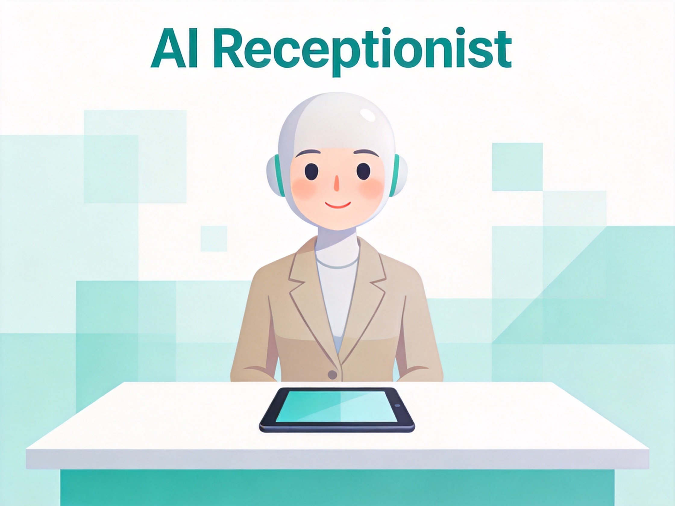 AI Receptionist — AI illustration