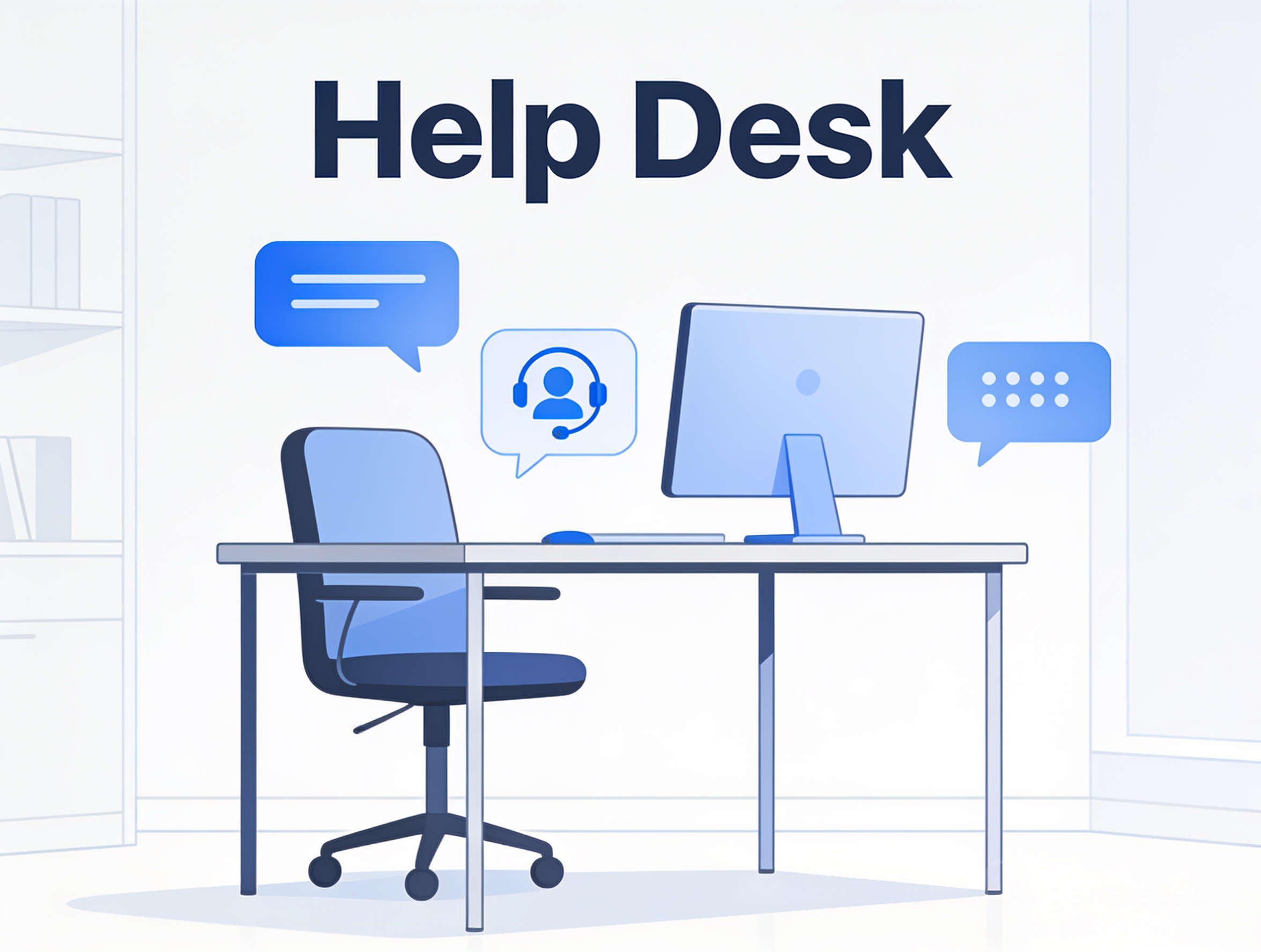 Help Desk — AI illustration