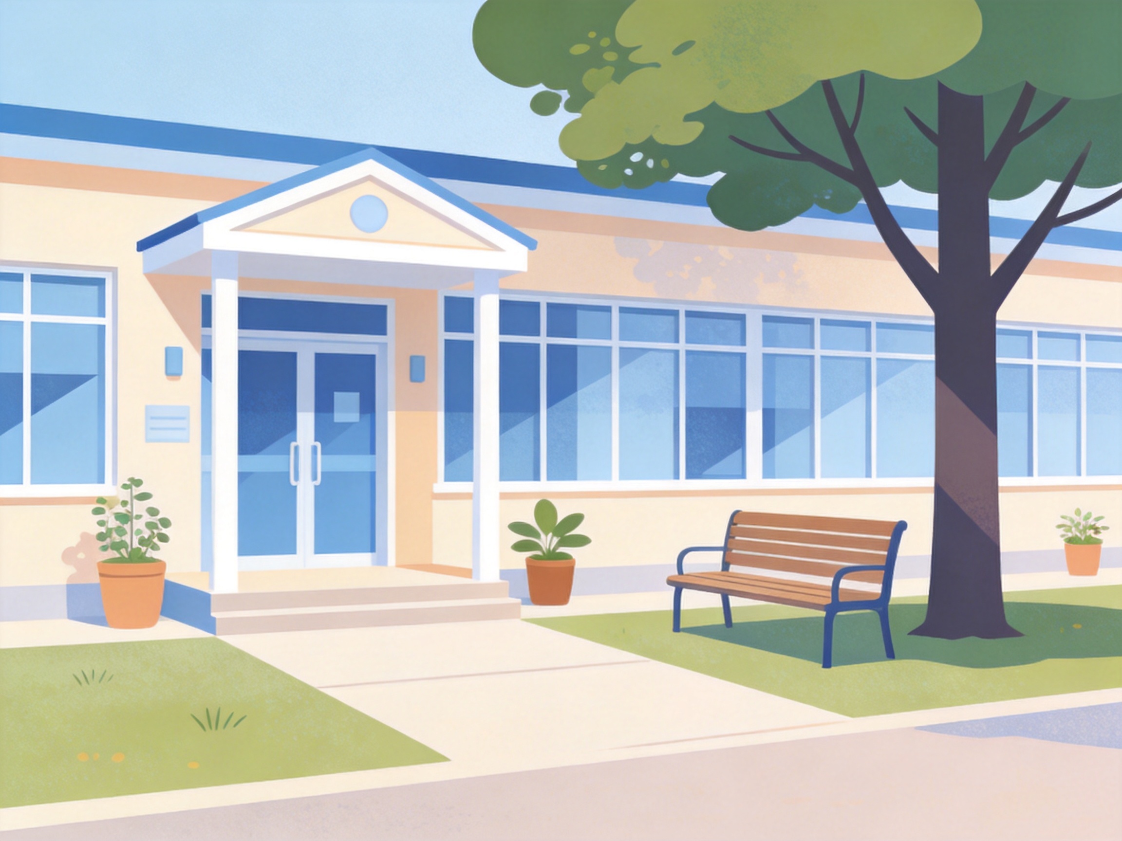Nursing Home — AI illustration