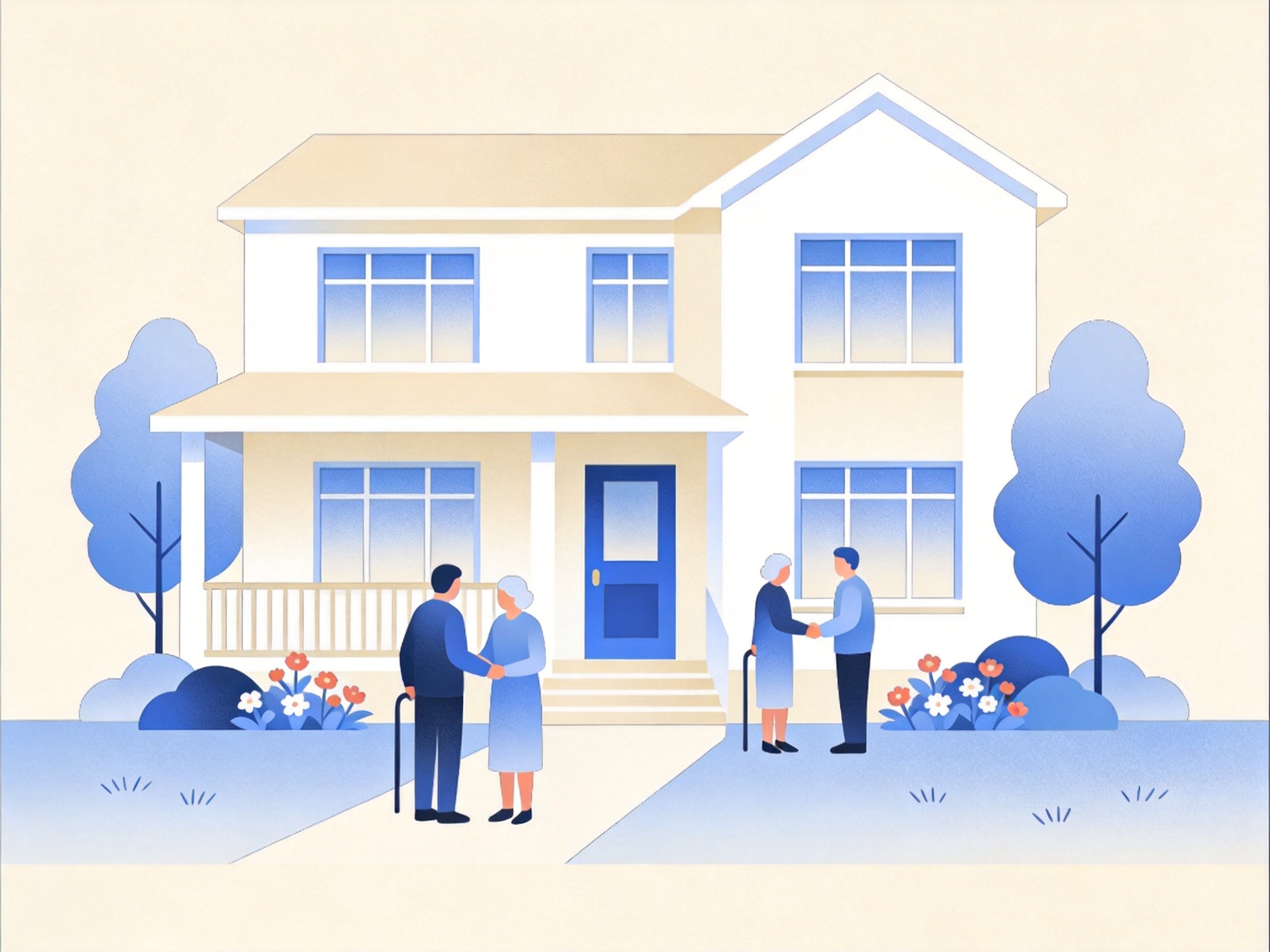 Residential Care — AI illustration
