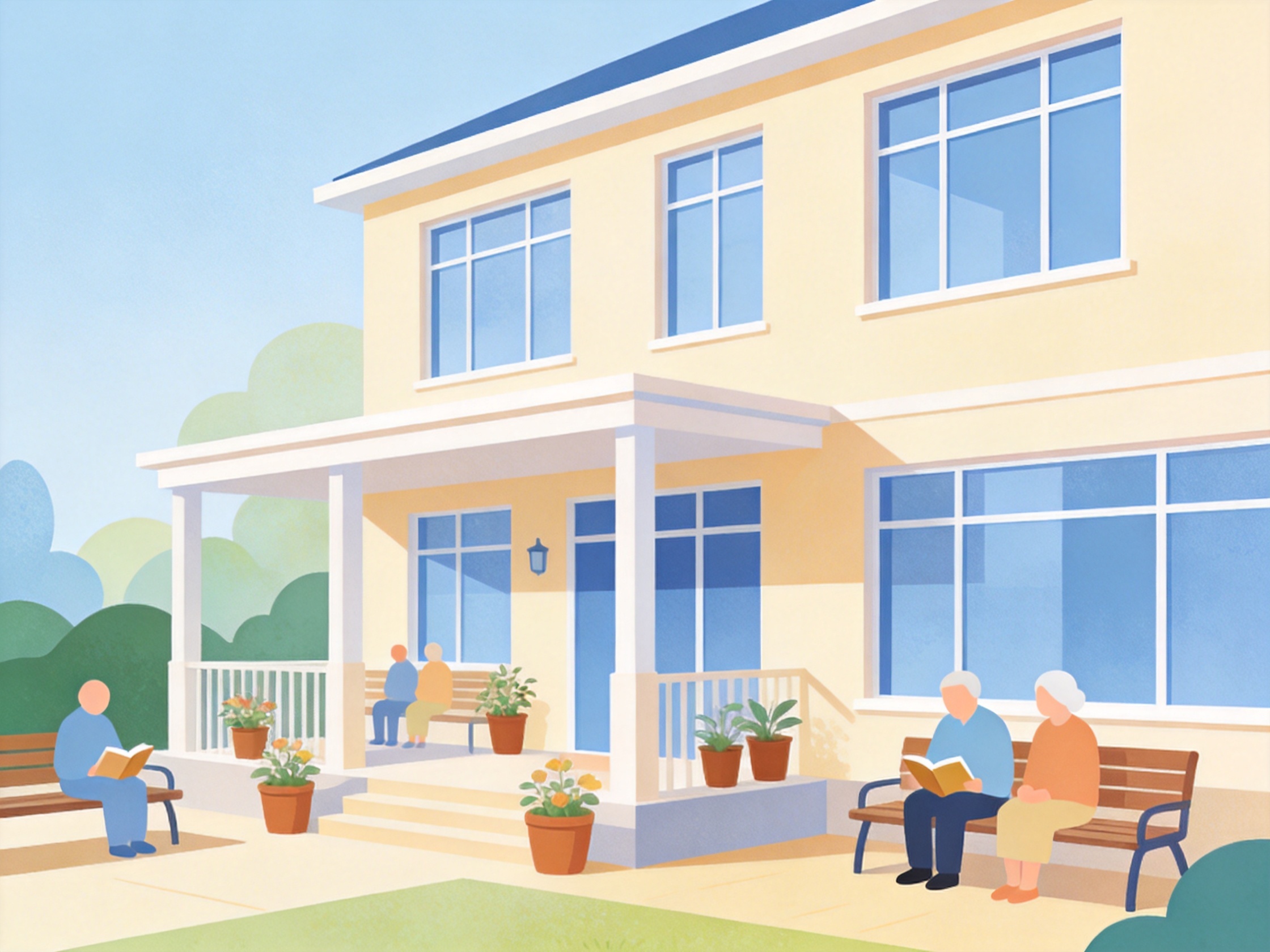 Residential Care — AI illustration