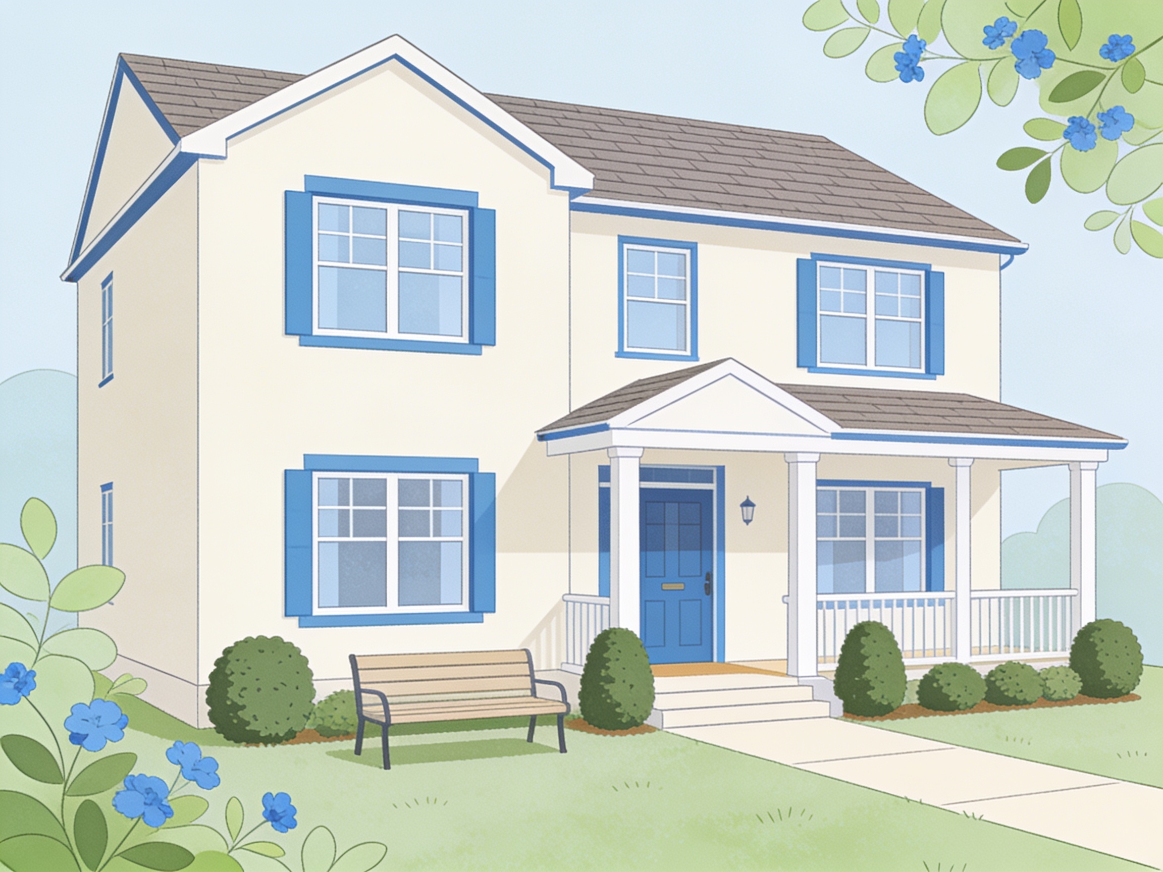 Care Home — AI illustration