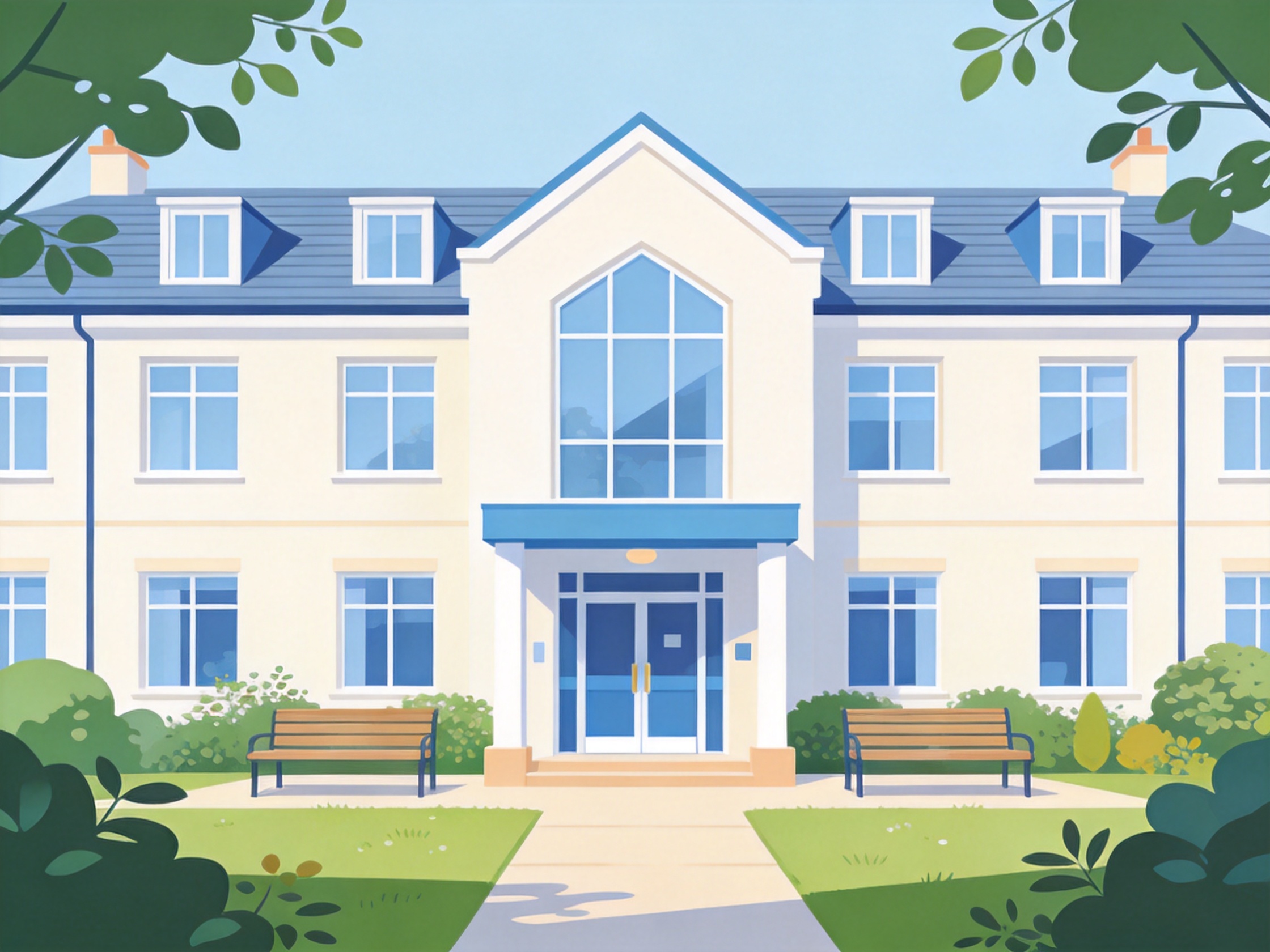 Residential Care — AI illustration