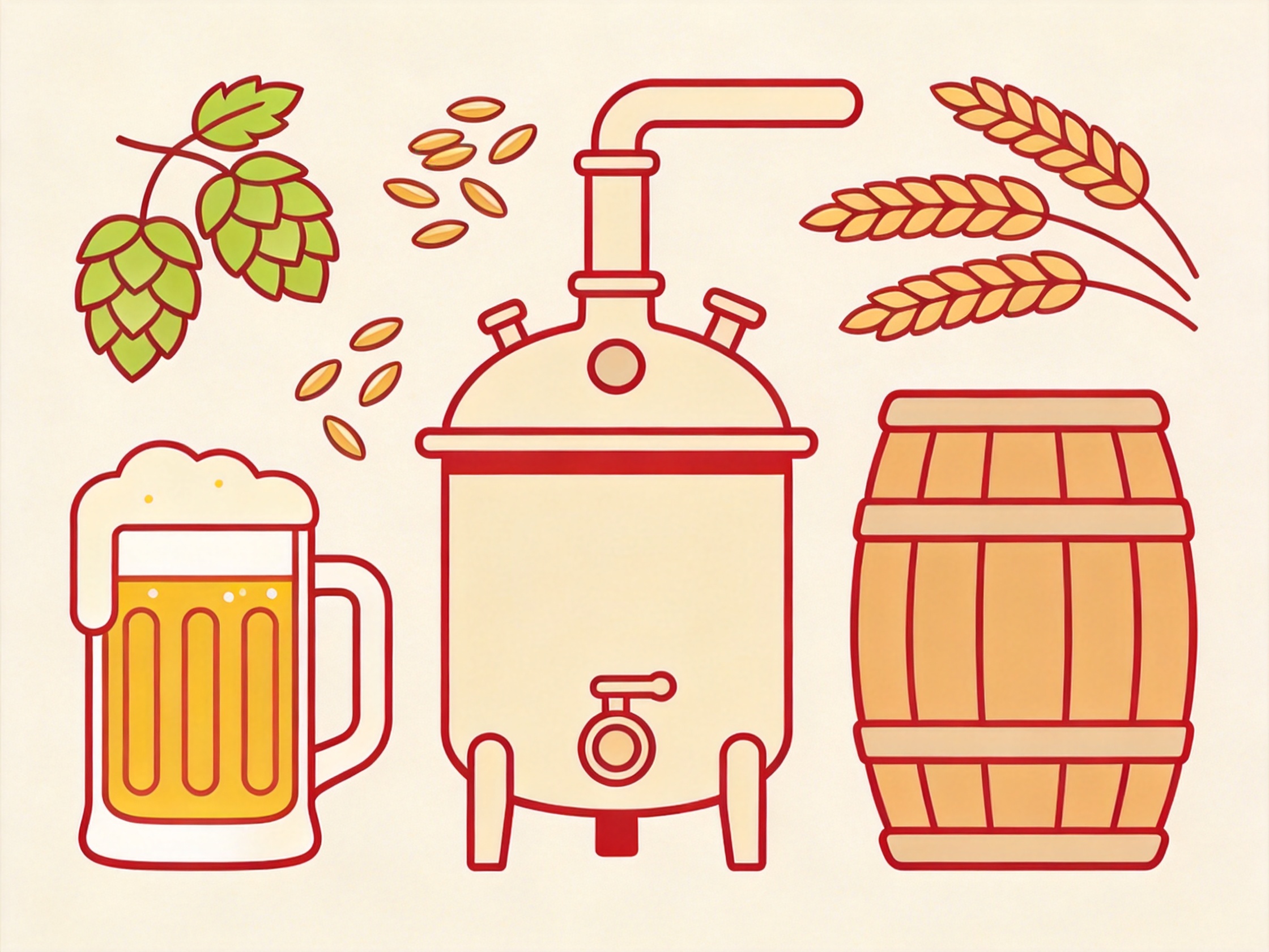 Brewery — AI illustration