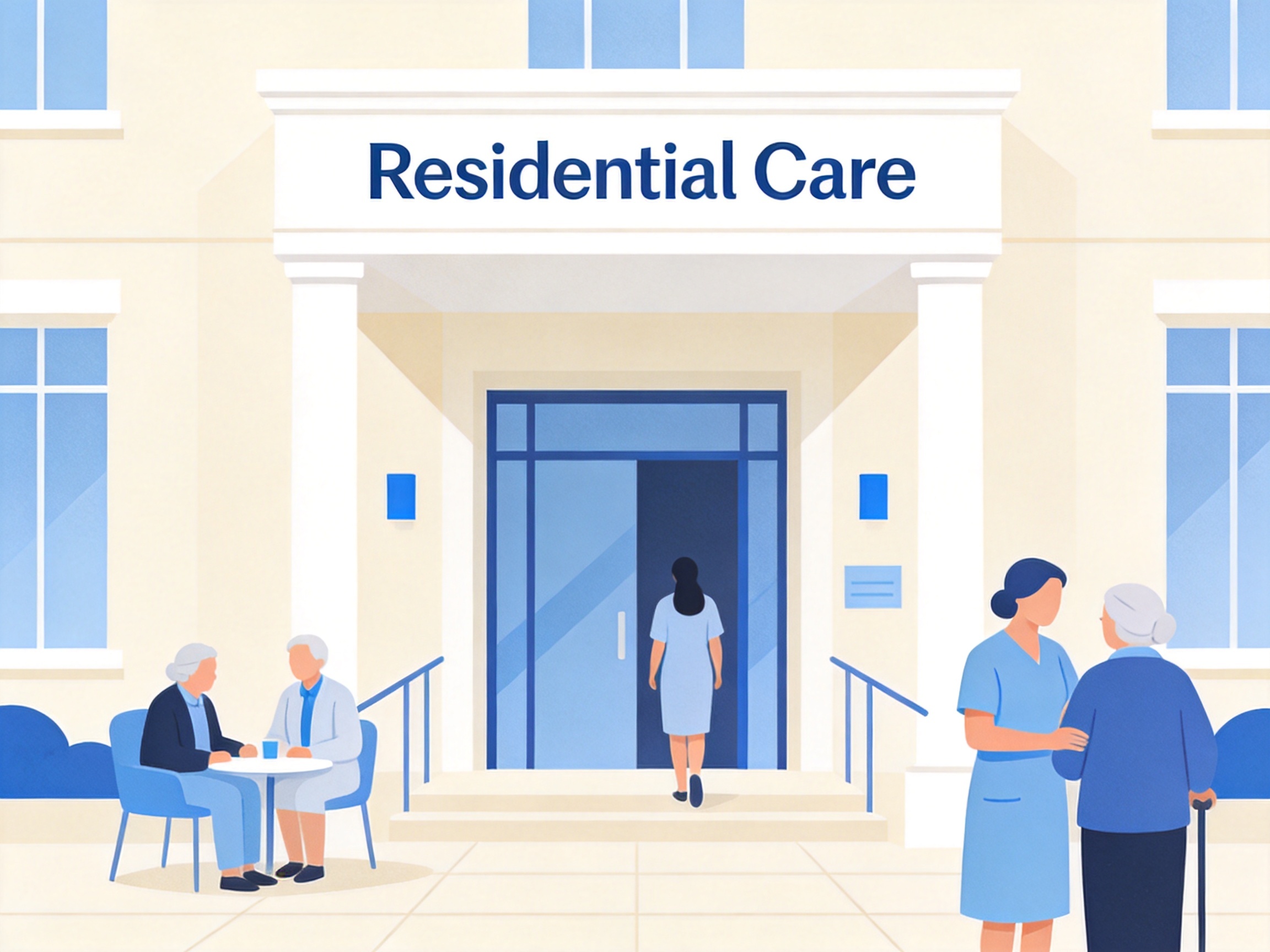 Residential Care — AI illustration