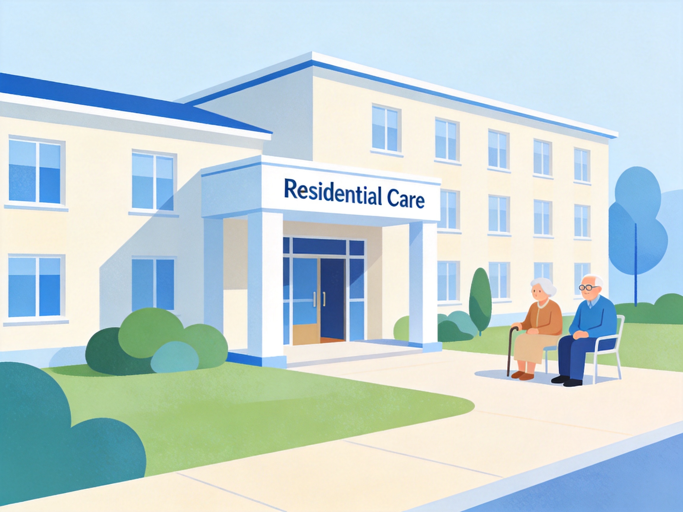 Residential Care — AI illustration