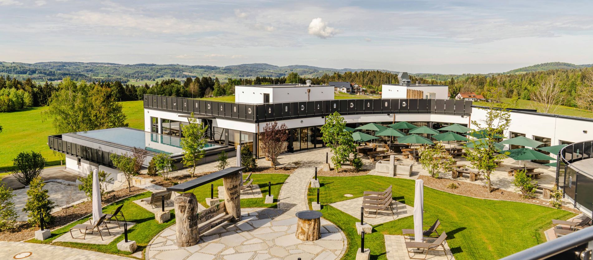 Außenbereich Wellness gesamt