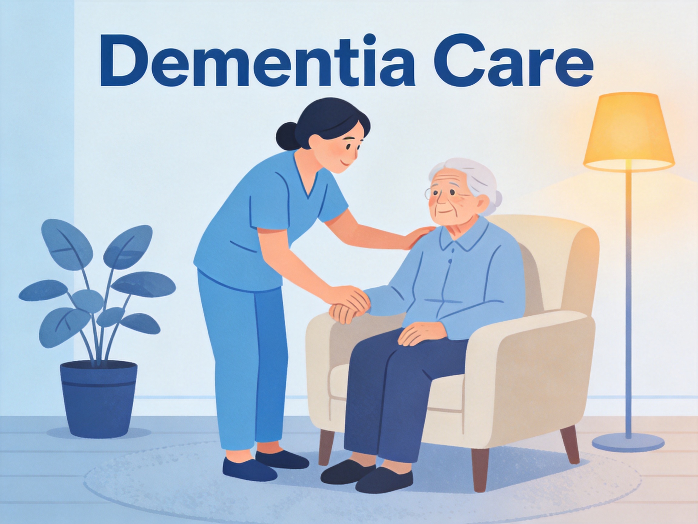 Dementia Care — AI illustration