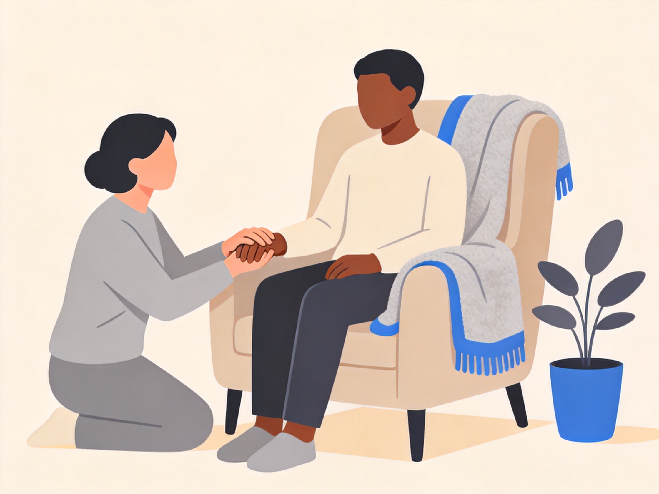 Dementia Care — AI illustration