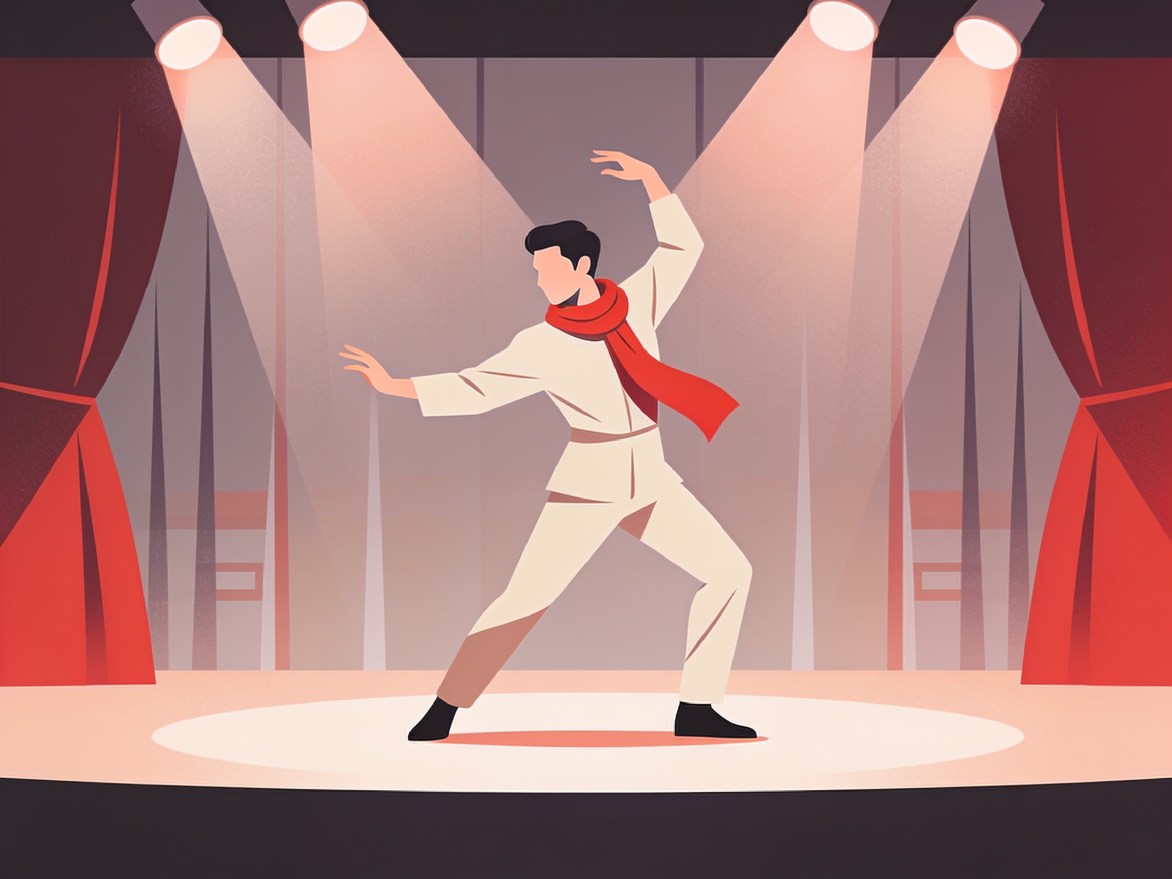 Unterhaltungskünstler — AI illustration