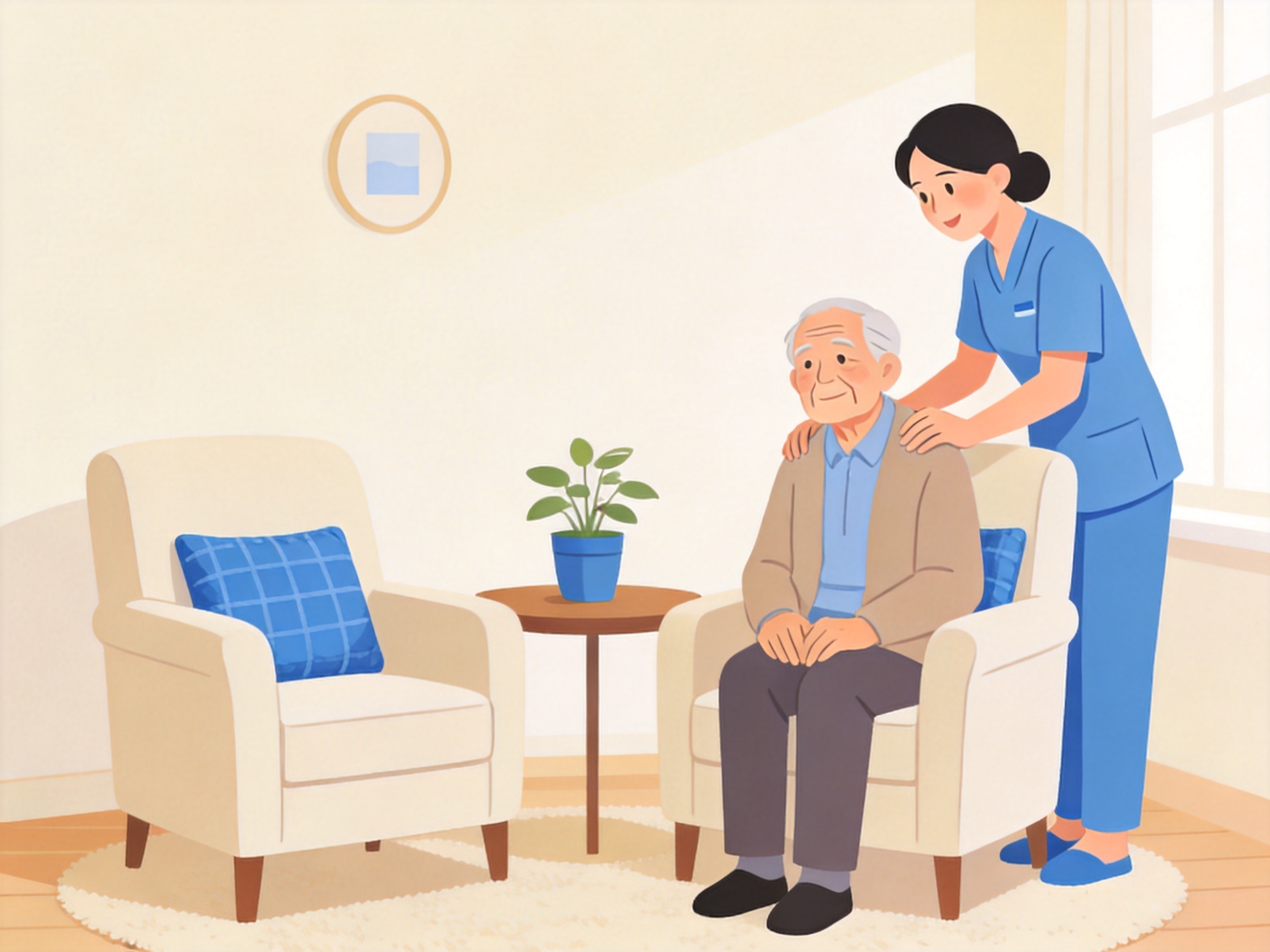 Residential Care — AI illustration