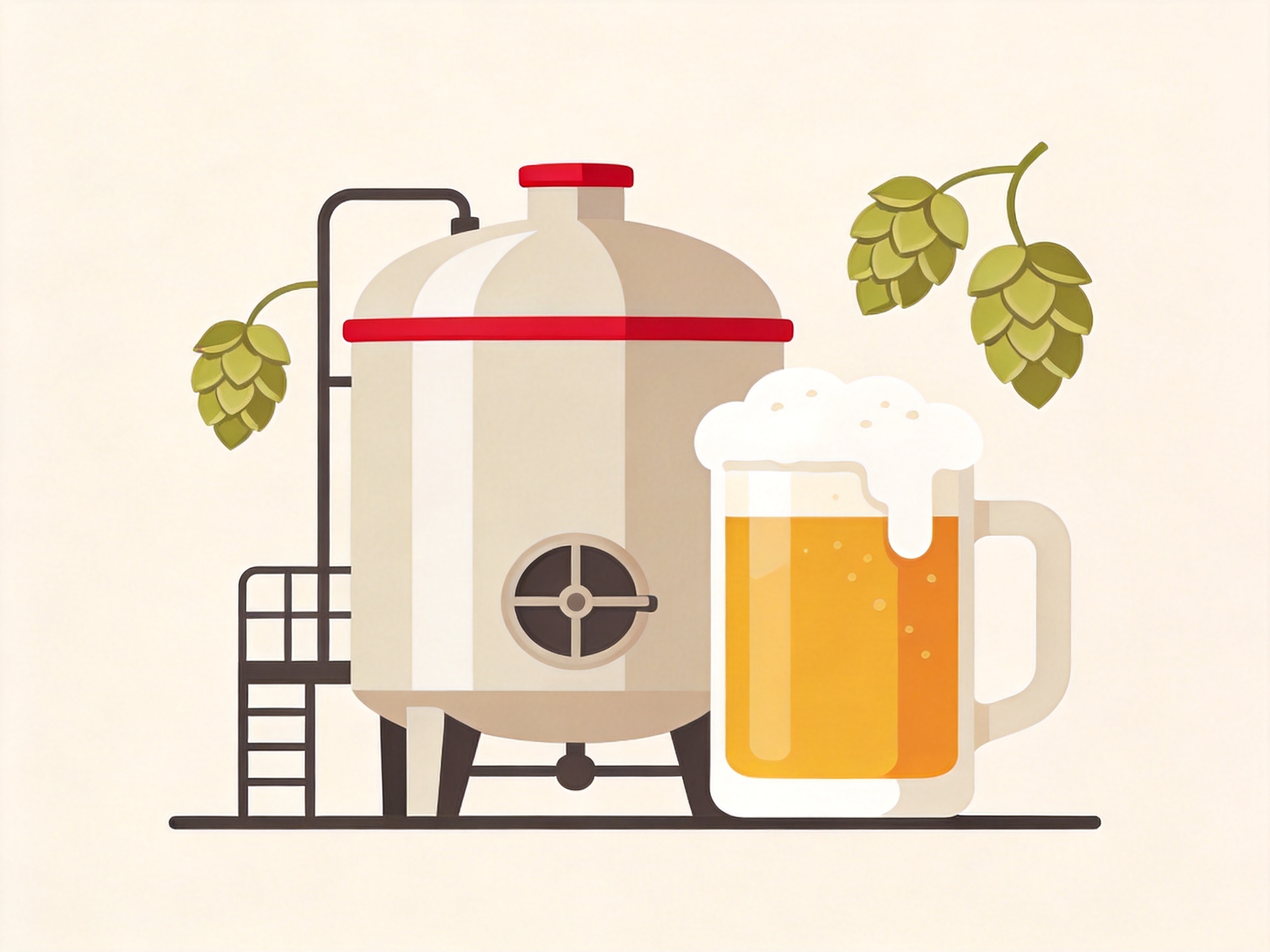 Brewery — AI illustration
