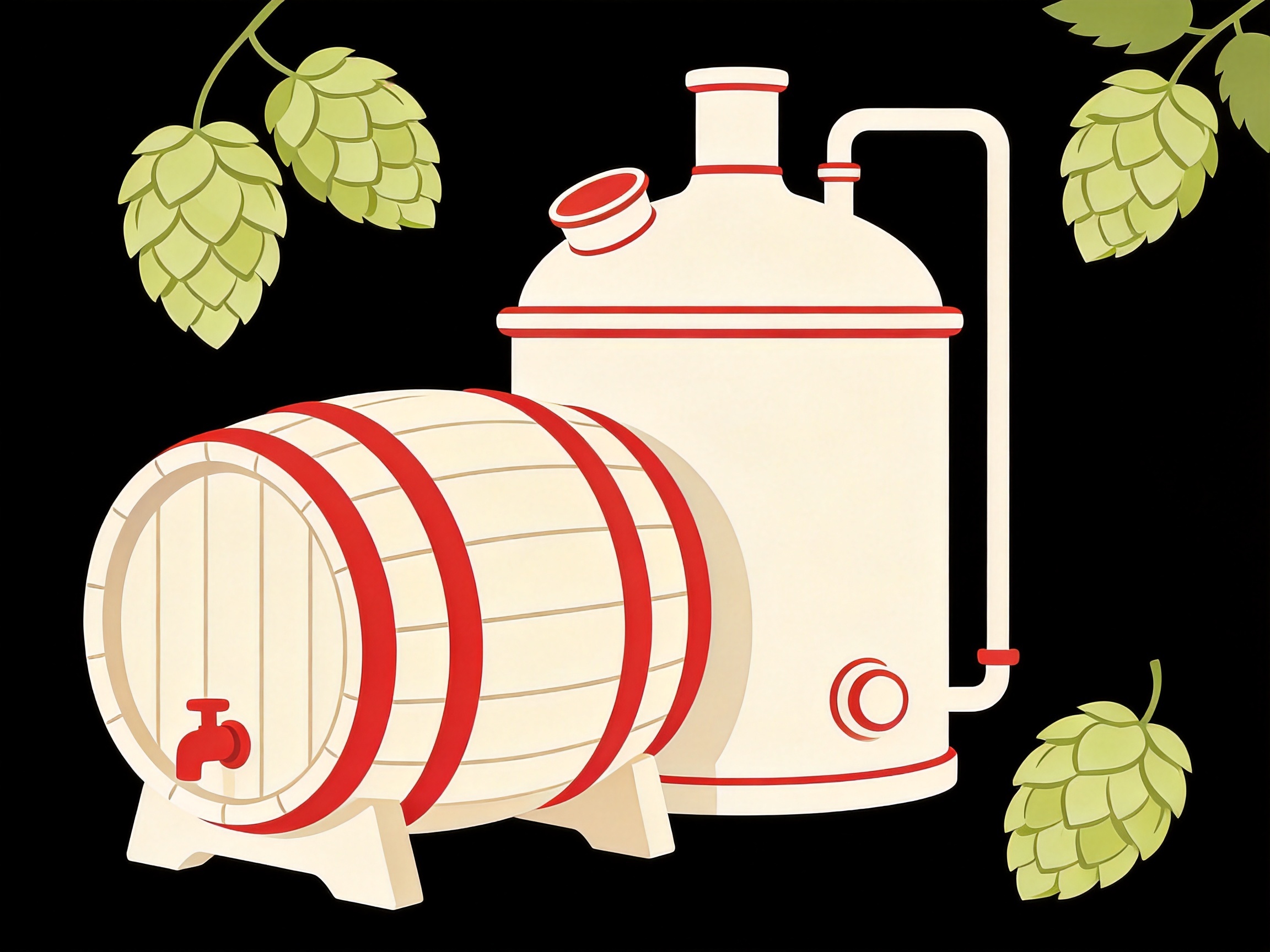 Brewery — AI illustration
