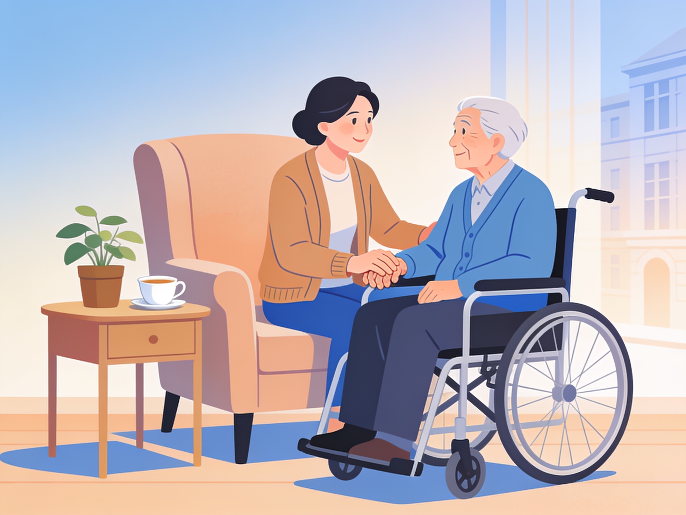 Dementia Care — AI illustration
