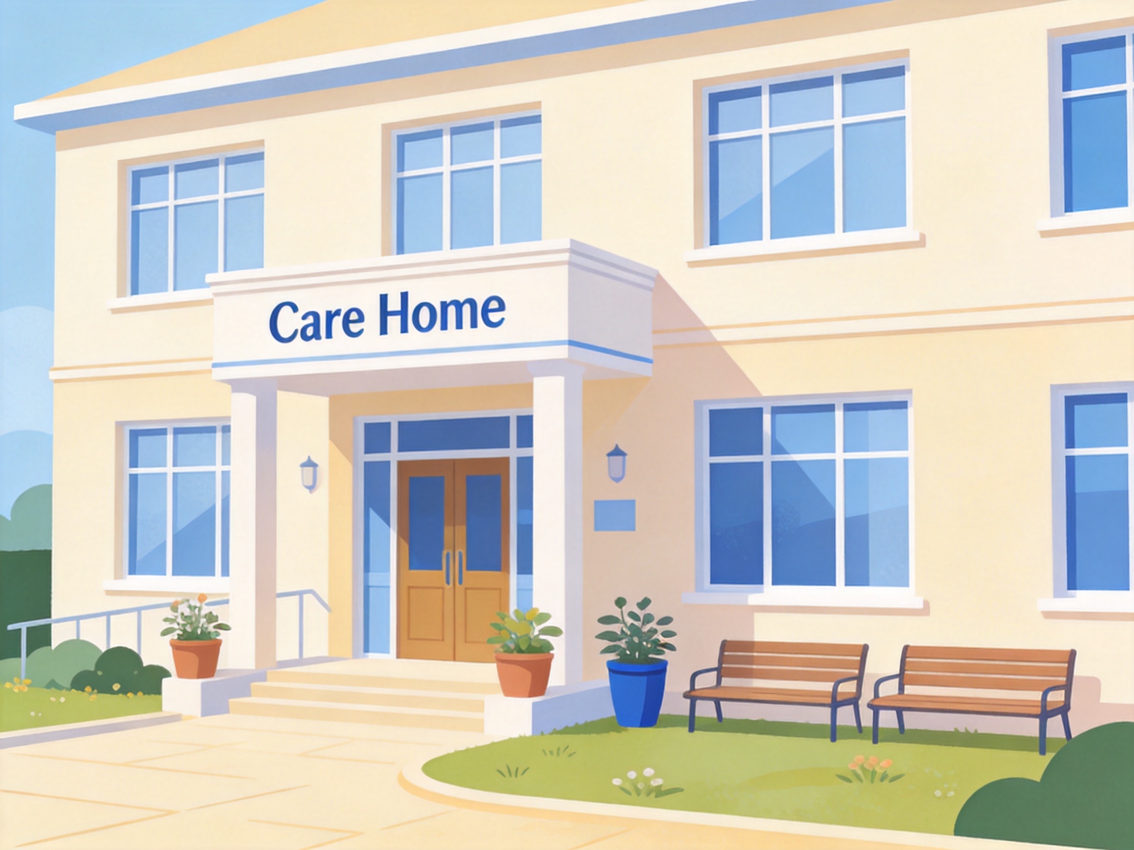 Care Home — AI illustration