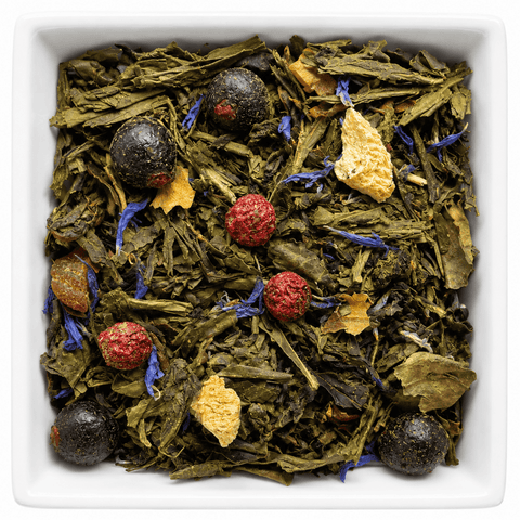 Grüner Tee „Ewiges Leben“ – Mit Marille &amp; Jasmin veredelt

Ausgezeichnet im Geschmack - Gewinner der World Tea Expo USA