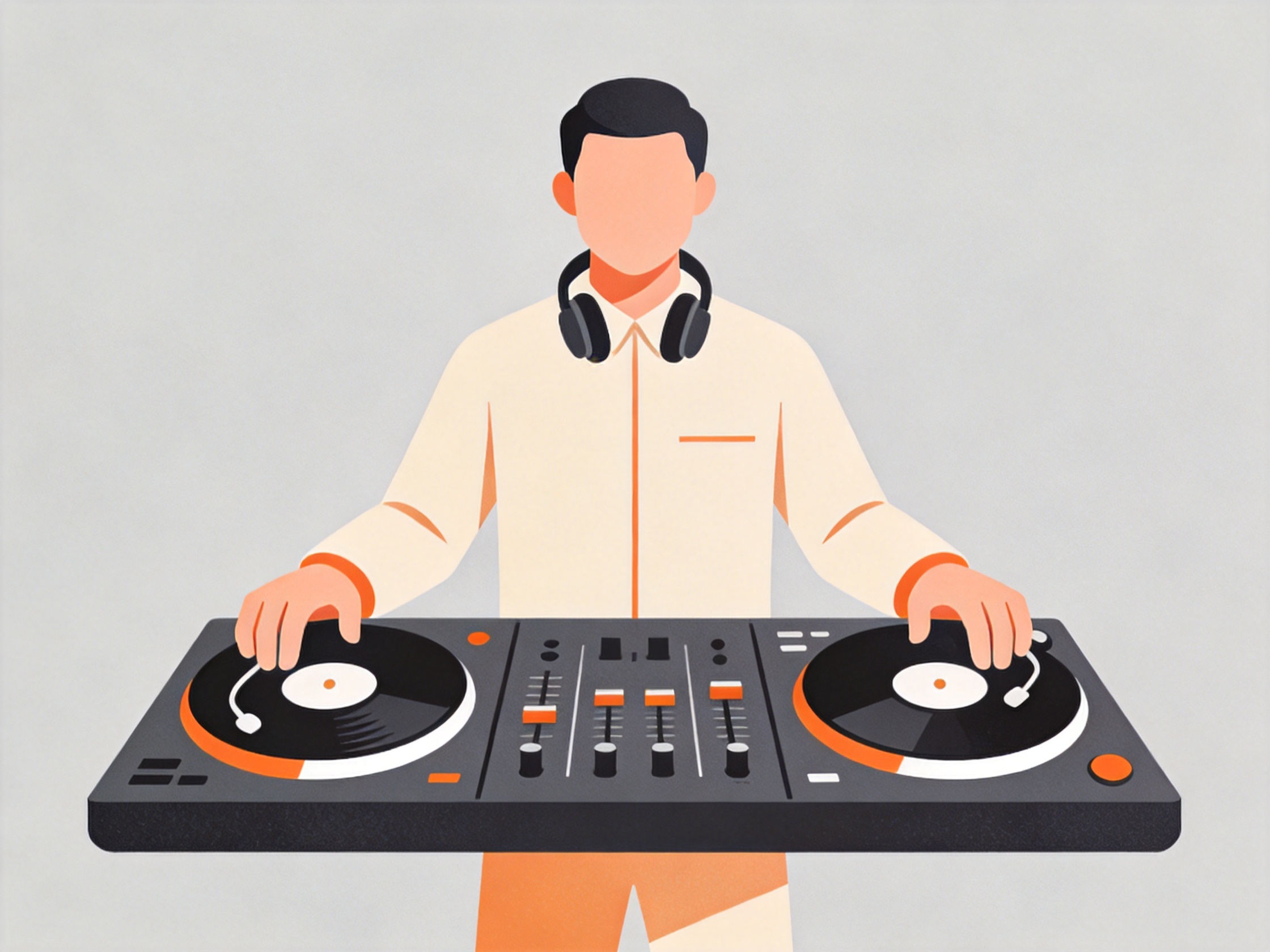 DJ — AI illustration