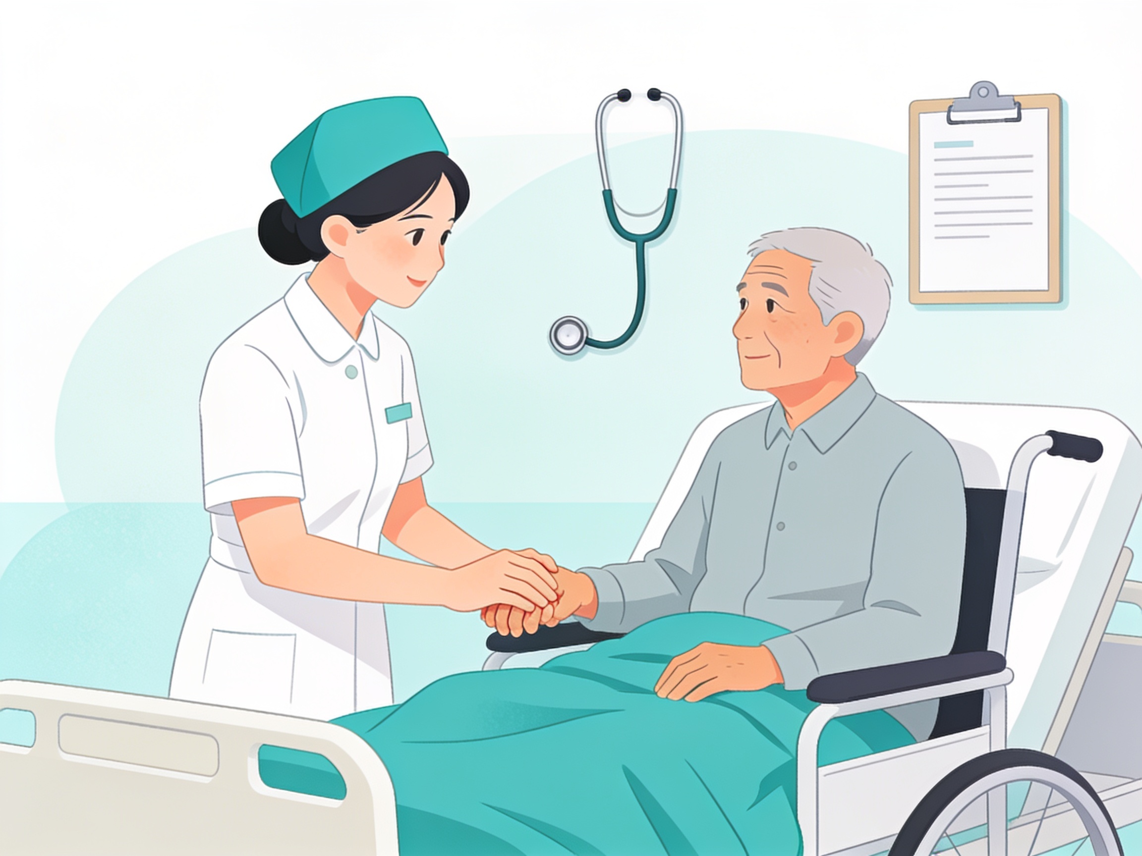 Nursing Care — AI illustration