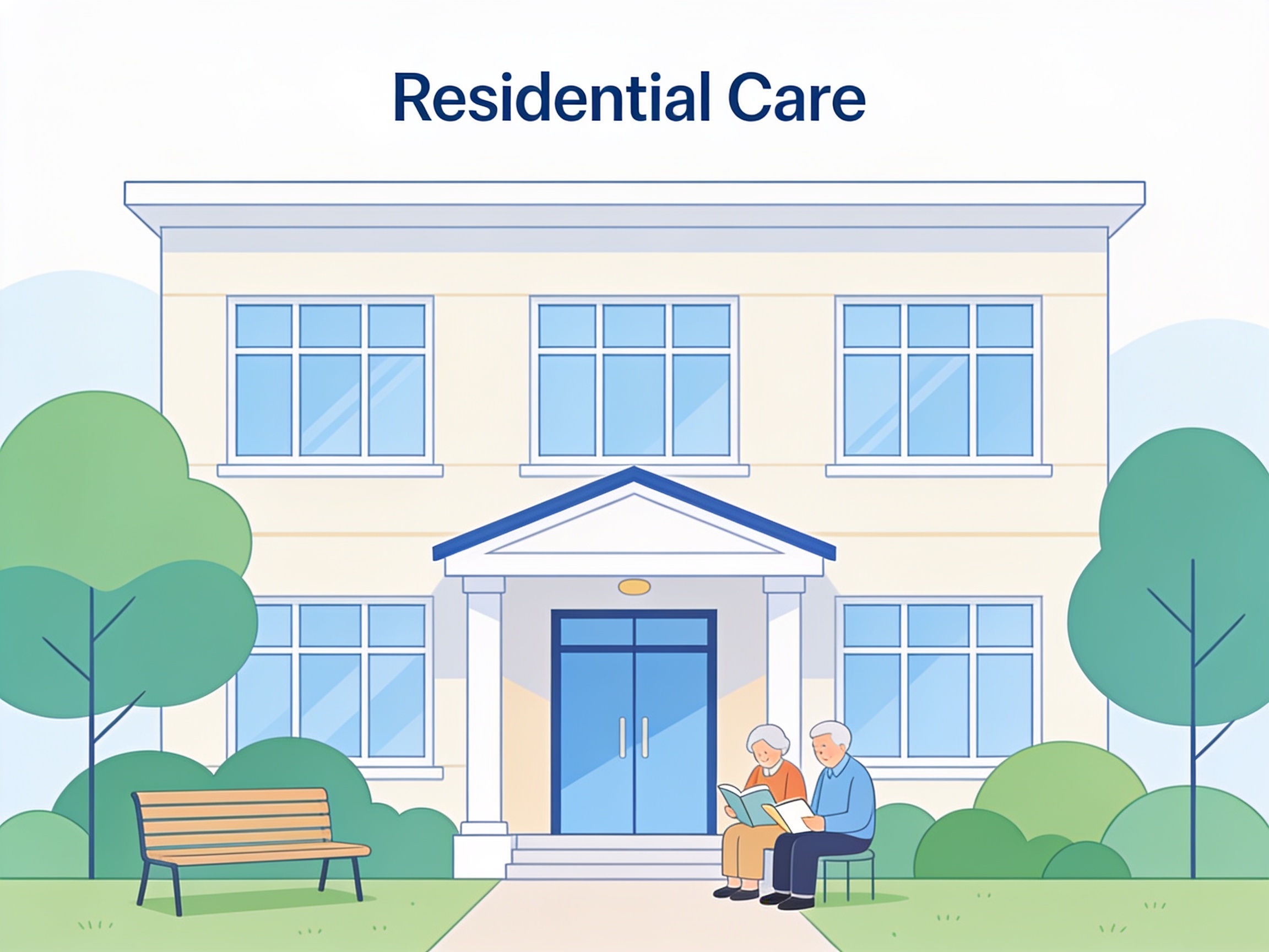 Residential Care — AI illustration