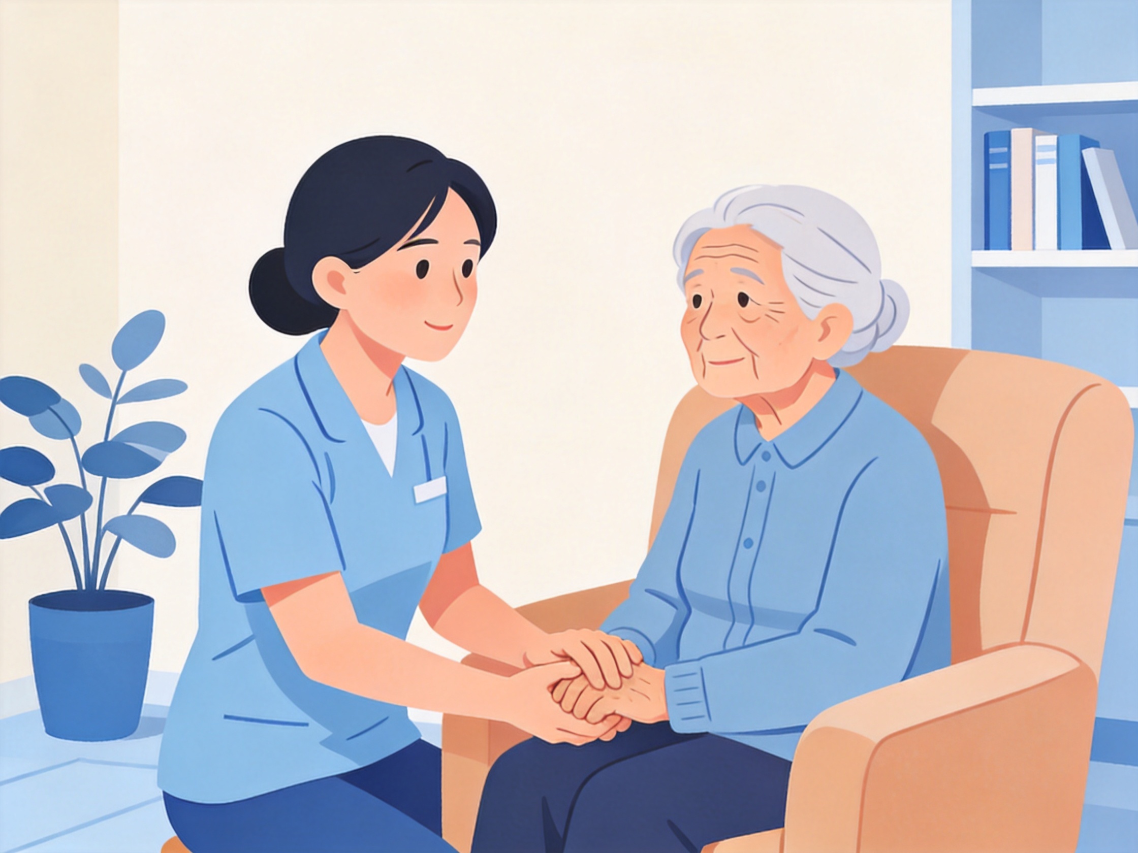 Dementia Care — AI illustration