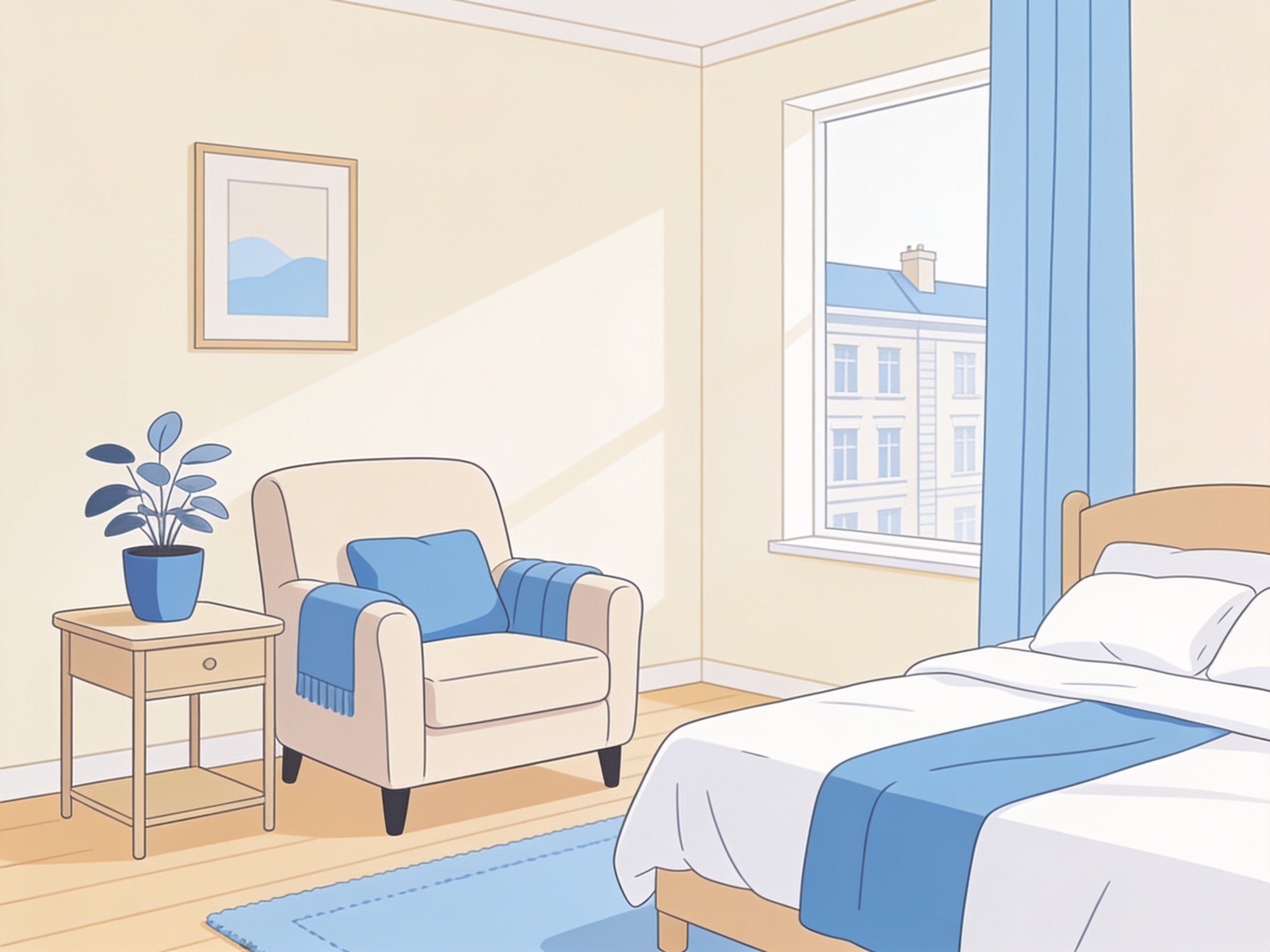 Residential Care — AI illustration