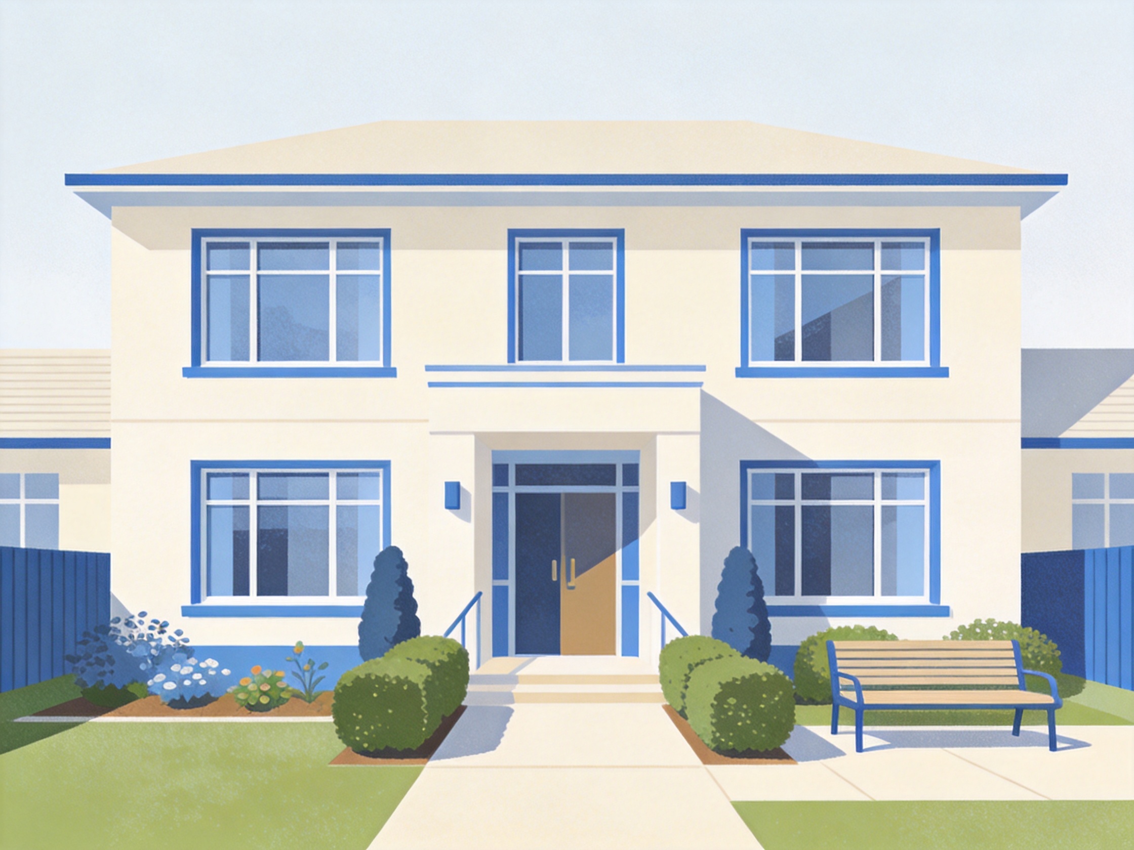 Residential Care — AI illustration