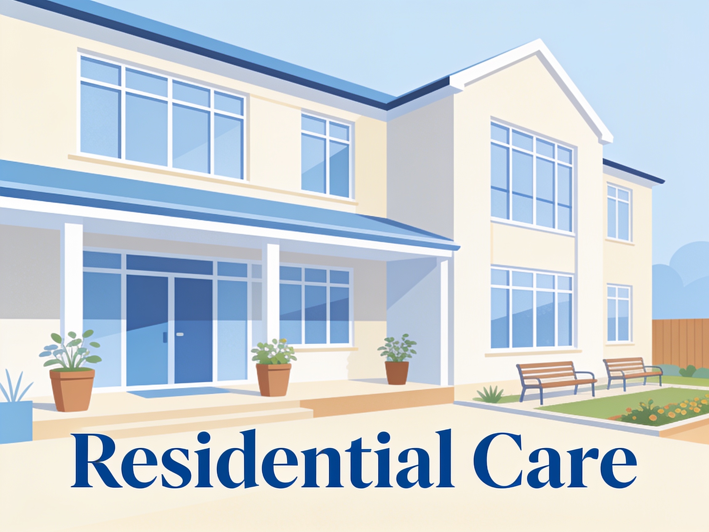 Residential Care — AI illustration