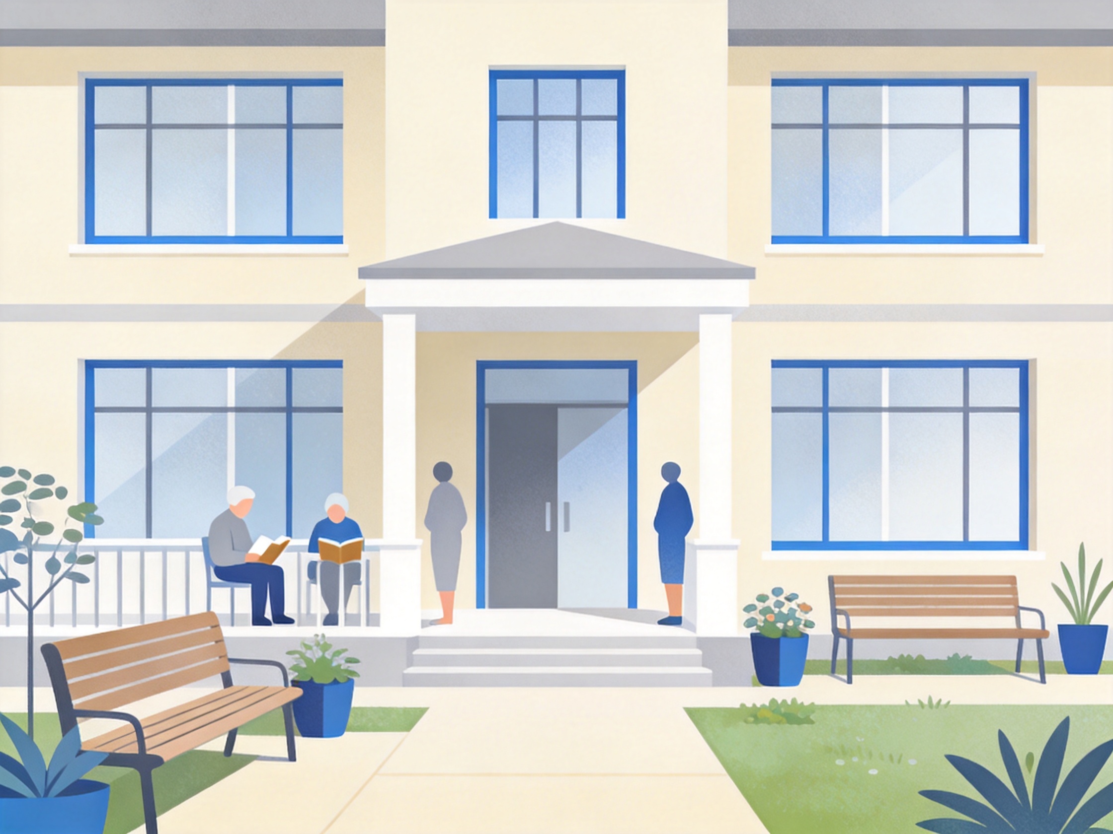Residential Care — AI illustration