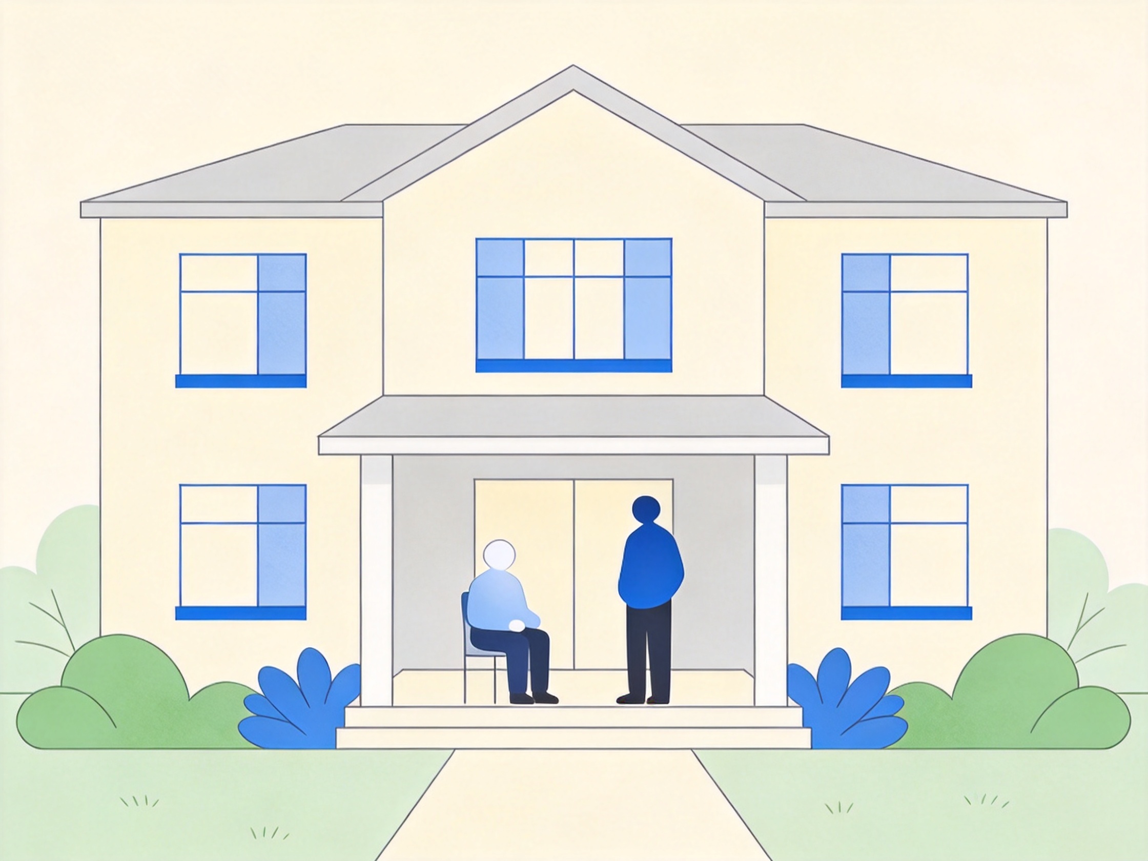 Residential Care — AI illustration