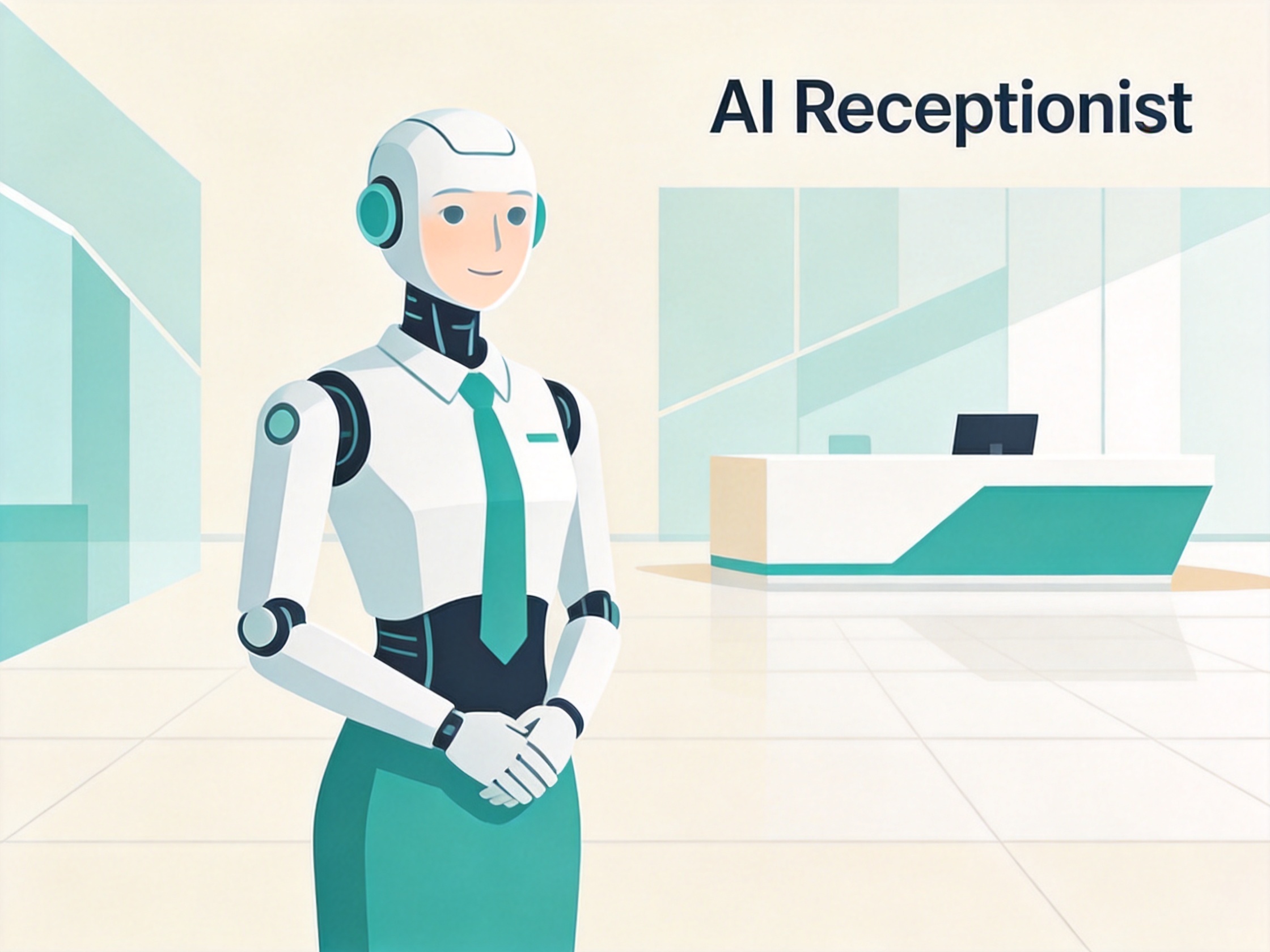 AI Receptionist — AI illustration