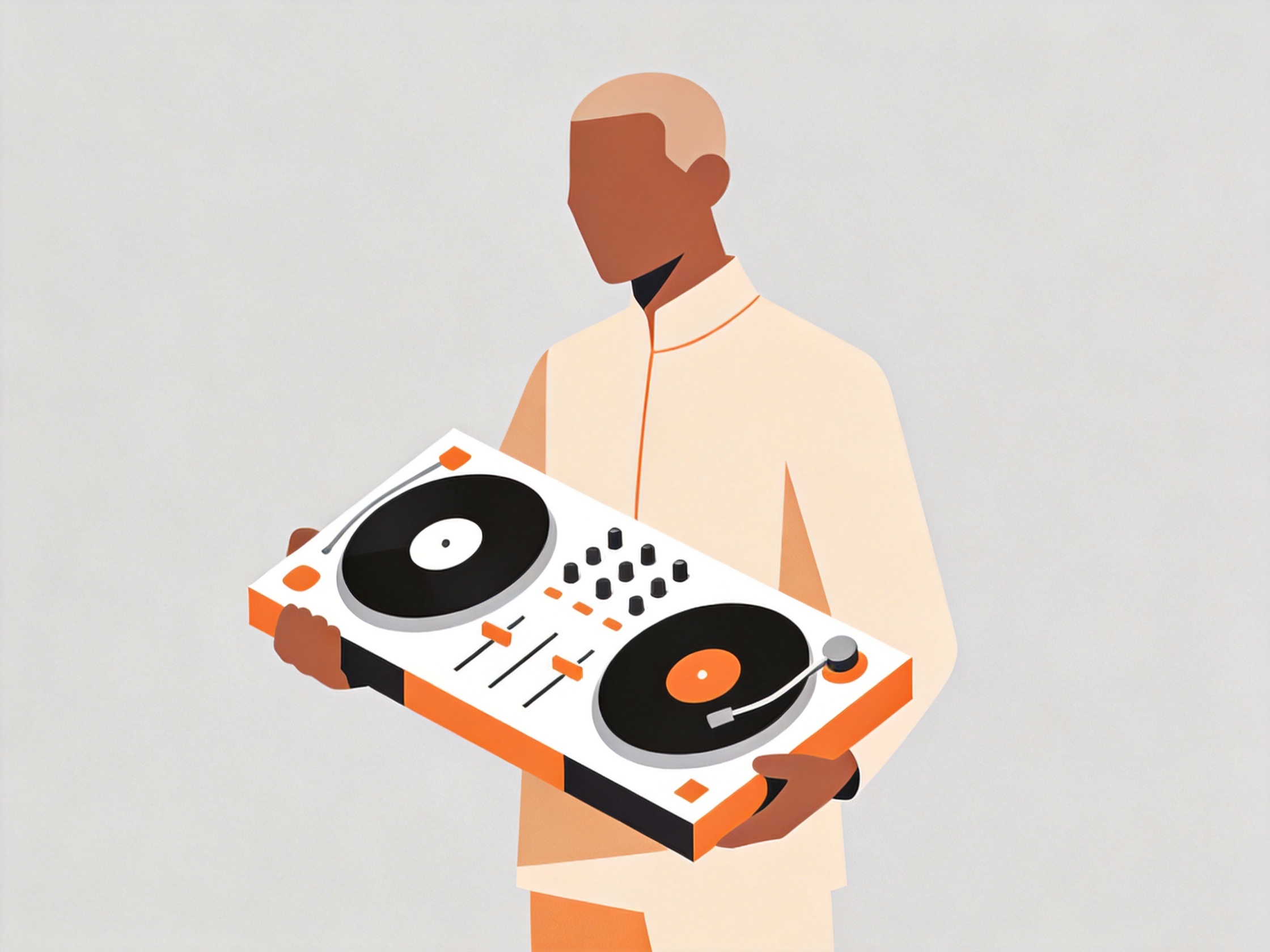 DJ — AI illustration