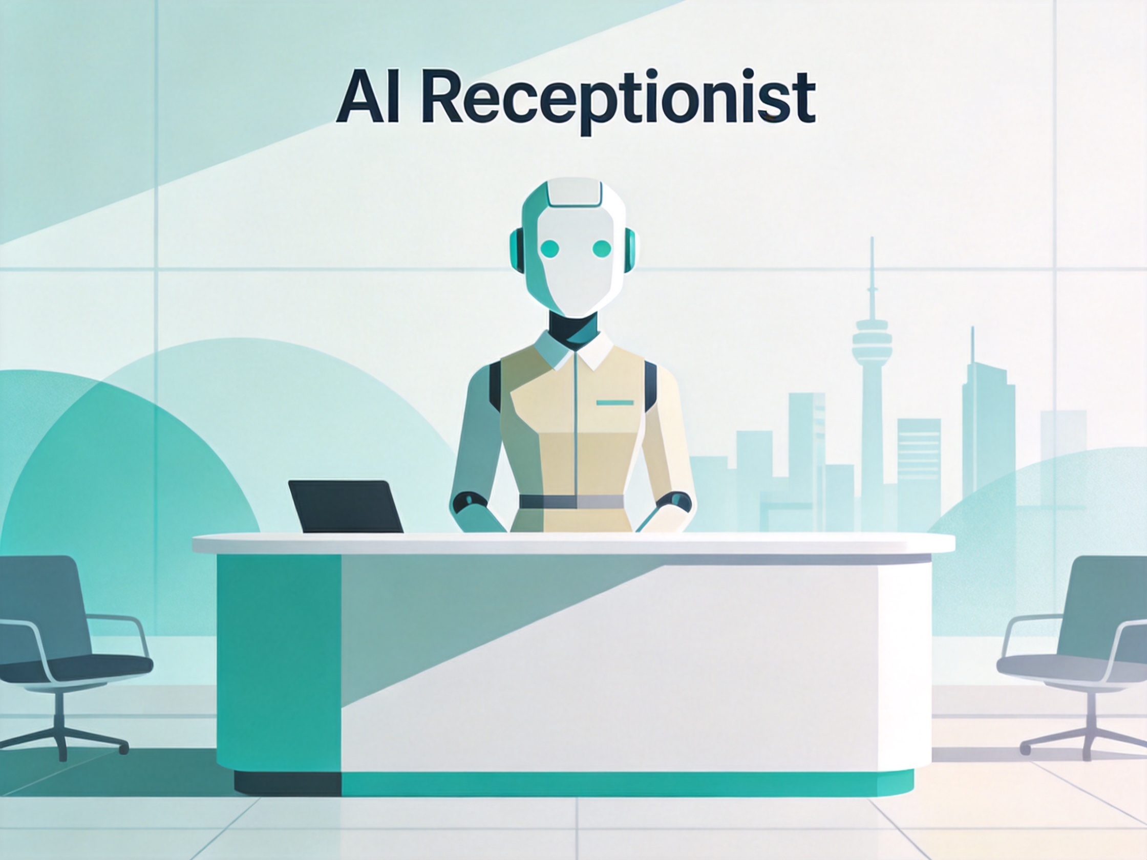 AI Receptionist — AI illustration