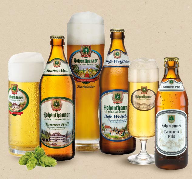 Unsere Hohenthanner Bierspezialitäten