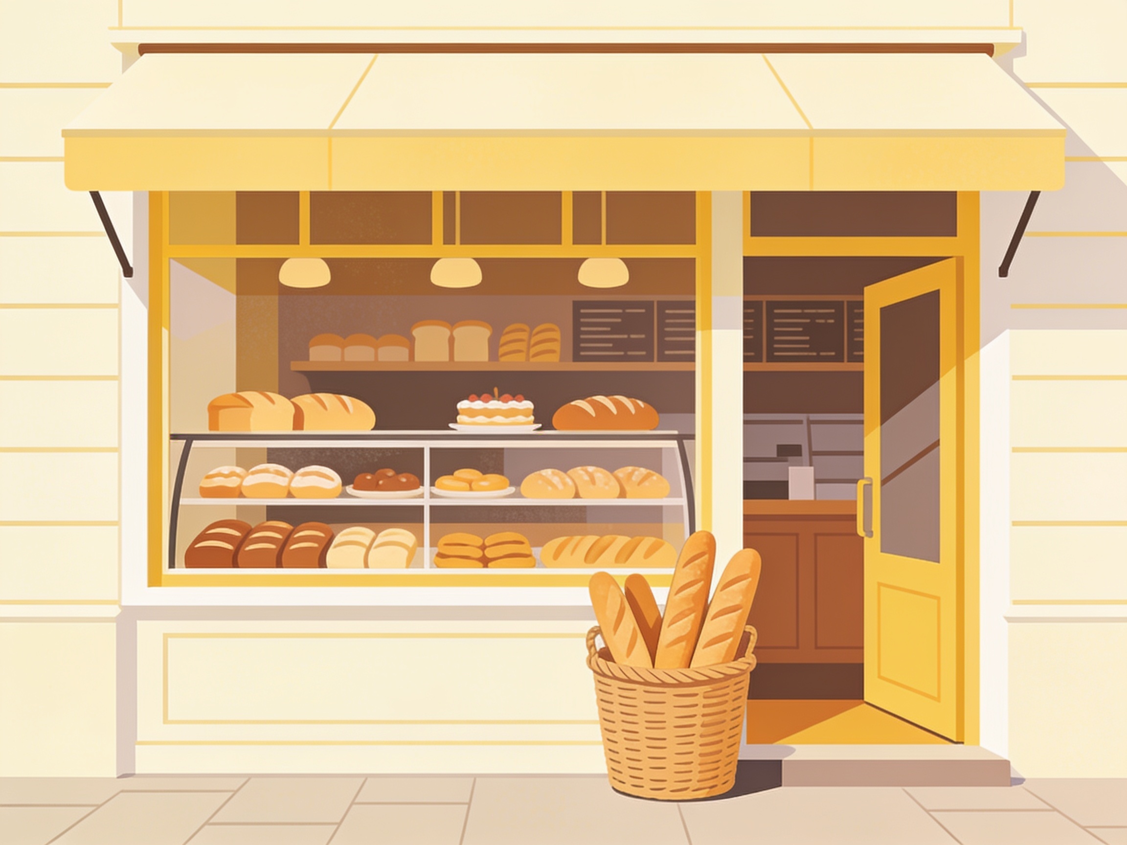 Bakery — AI illustration