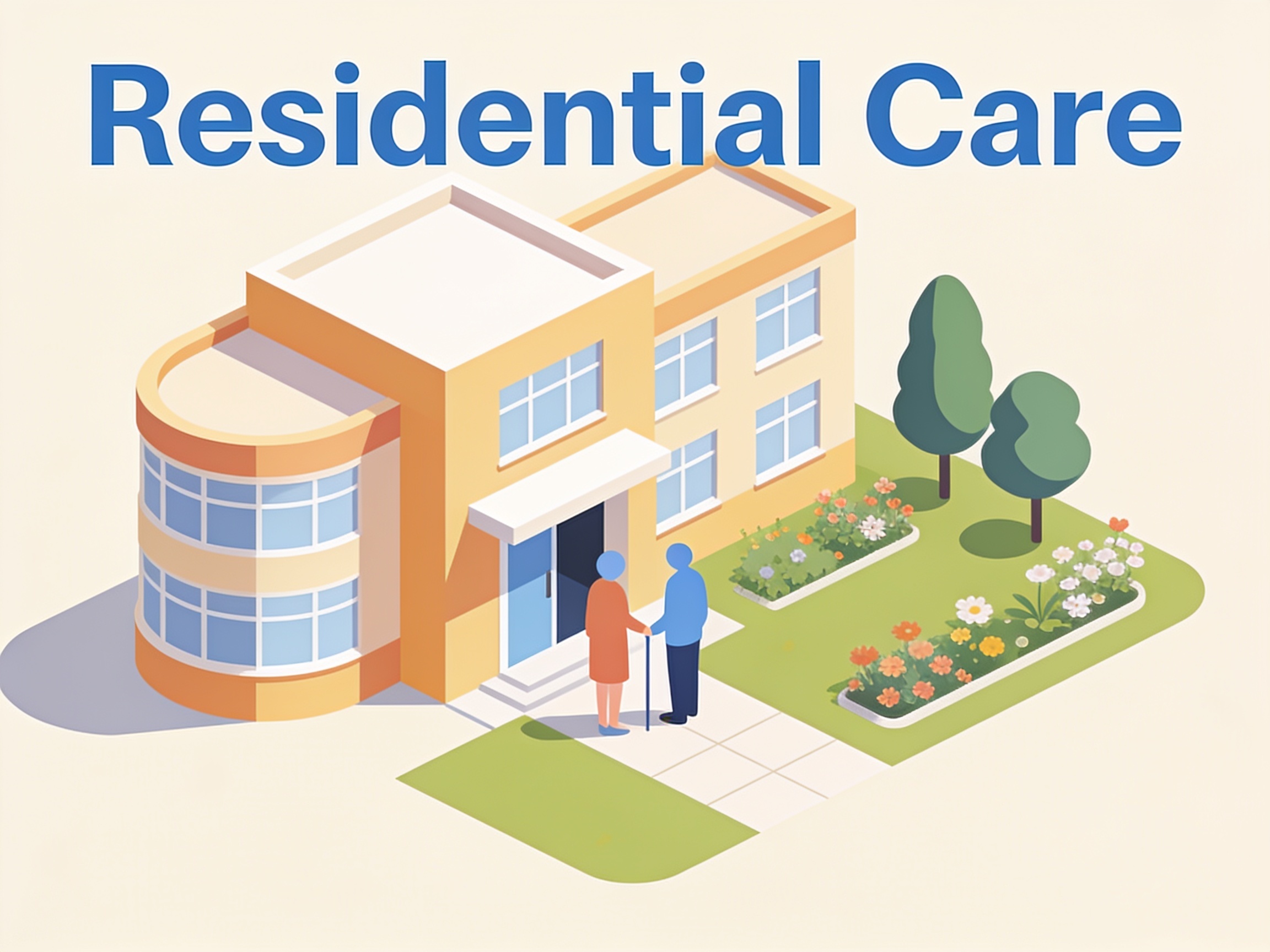 Residential Care — AI illustration
