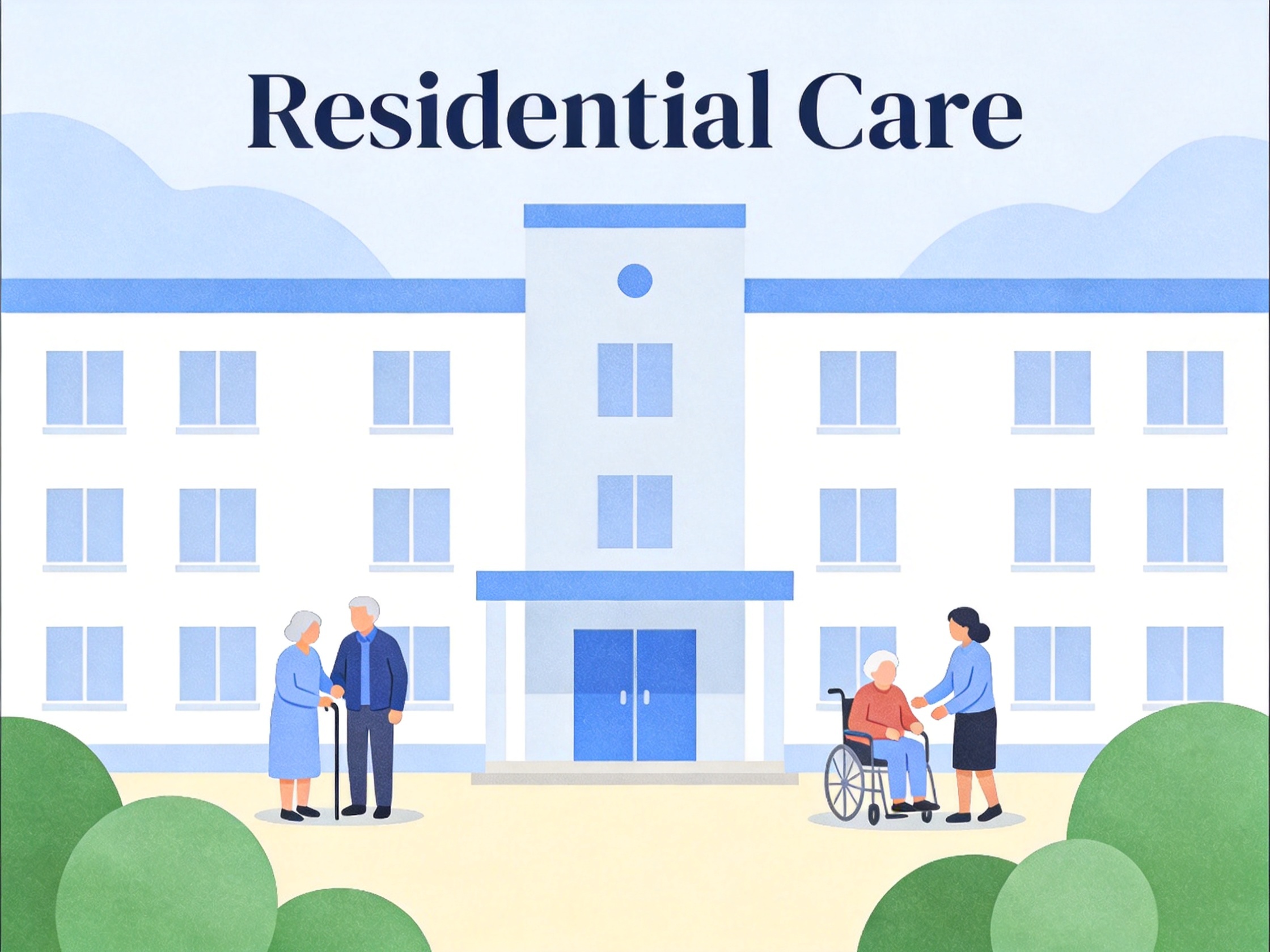 Residential Care — AI illustration