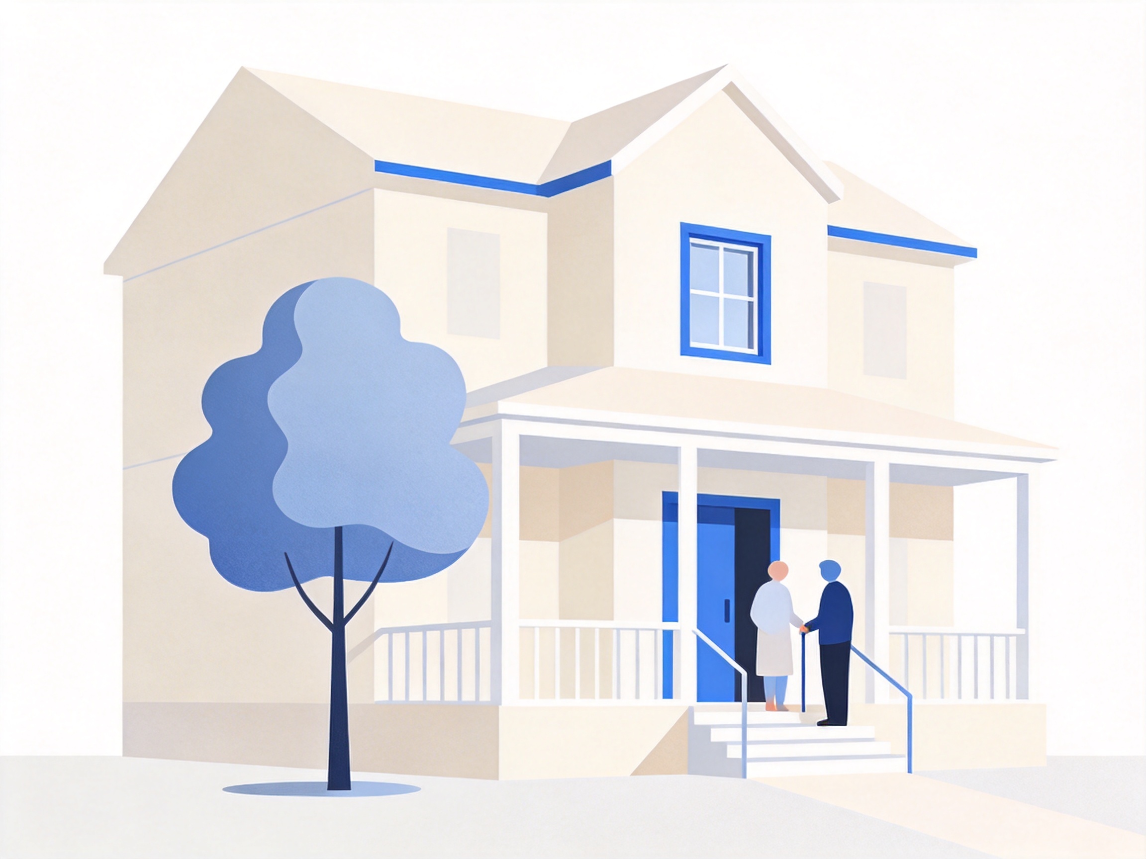 Residential Care — AI illustration