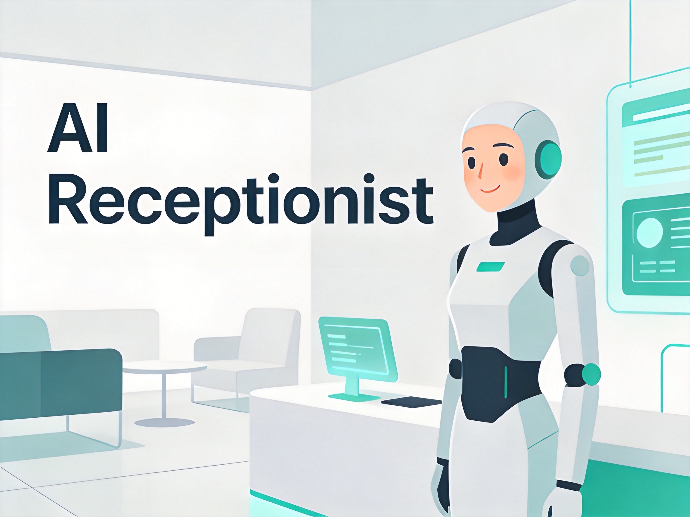 AI Receptionist — AI illustration