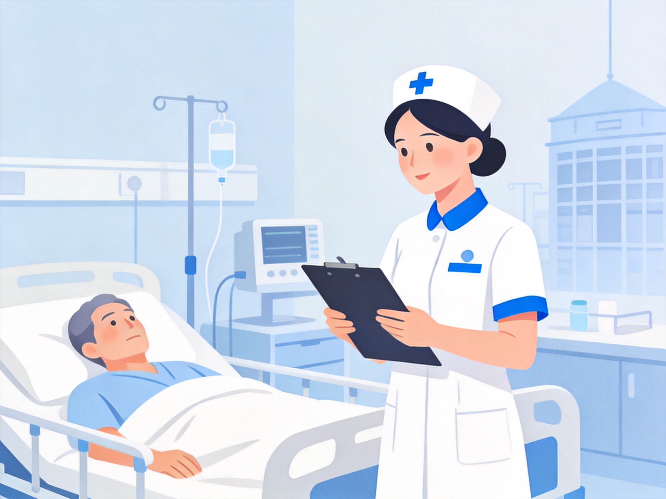Nursing Care — AI illustration