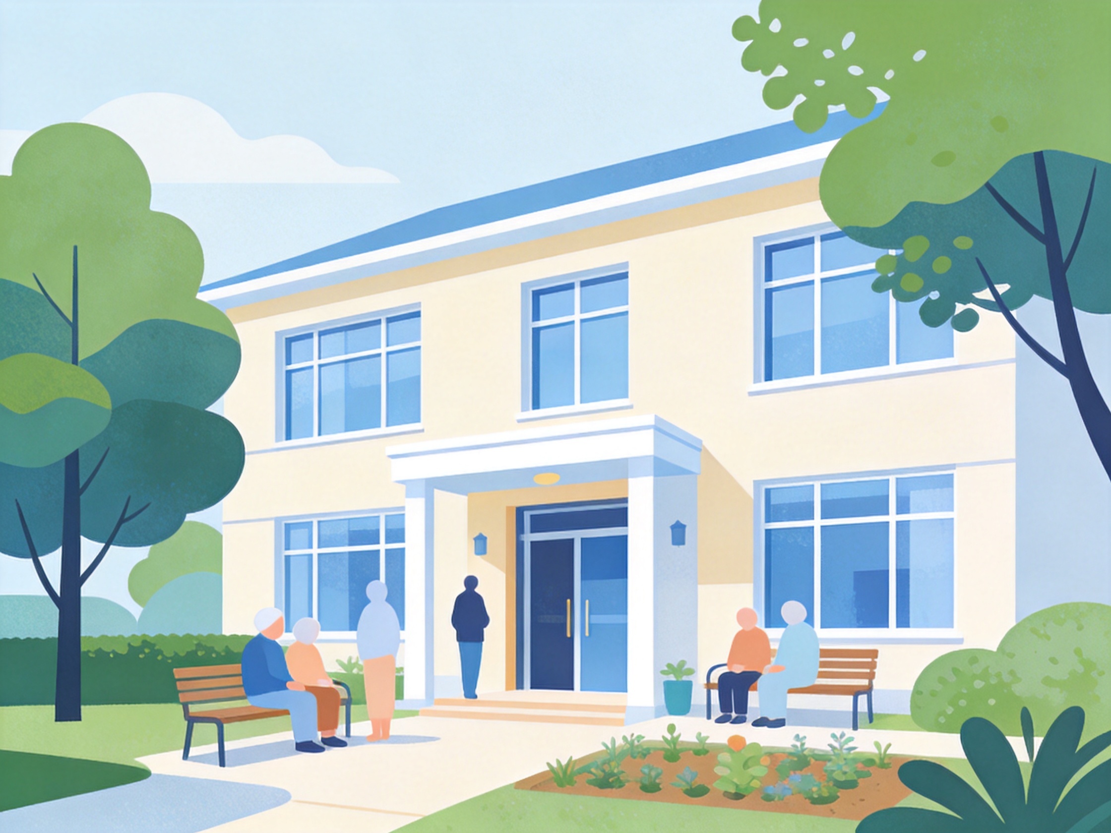 Residential Care — AI illustration
