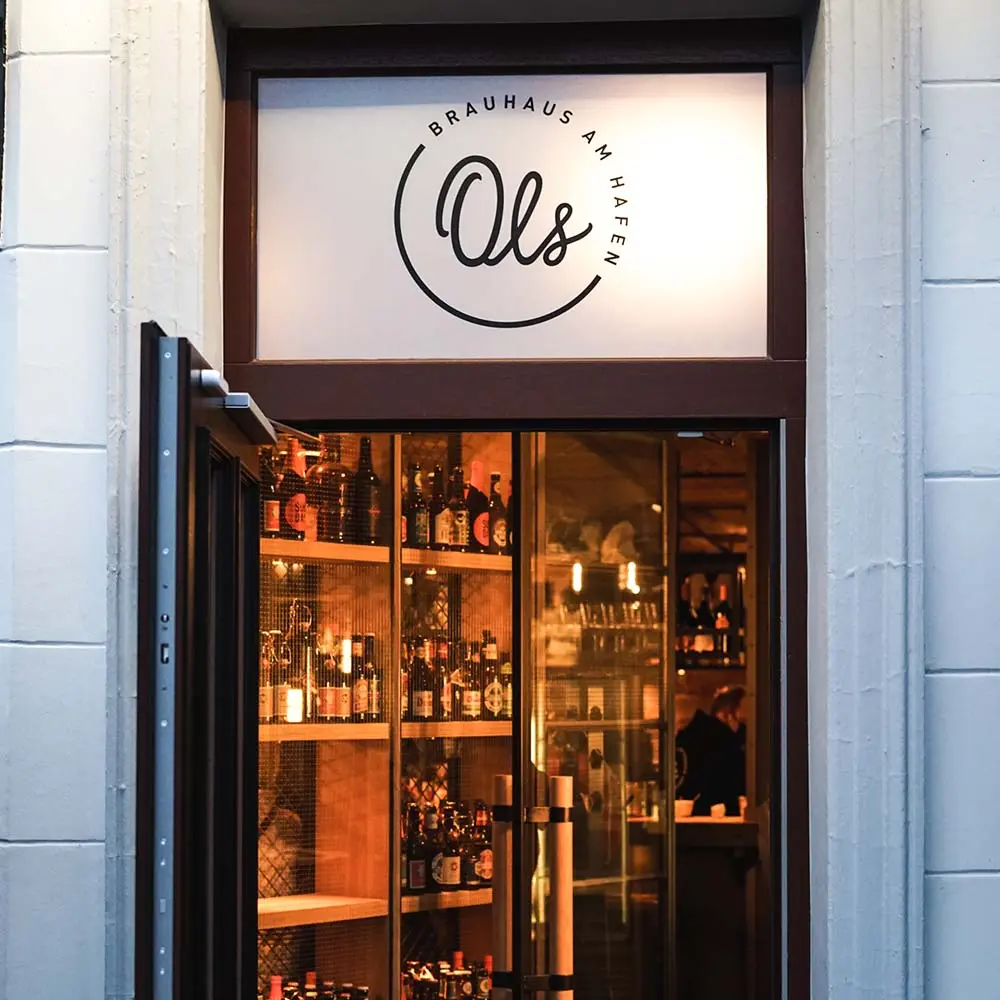 Ols Brauhaus am Hafen