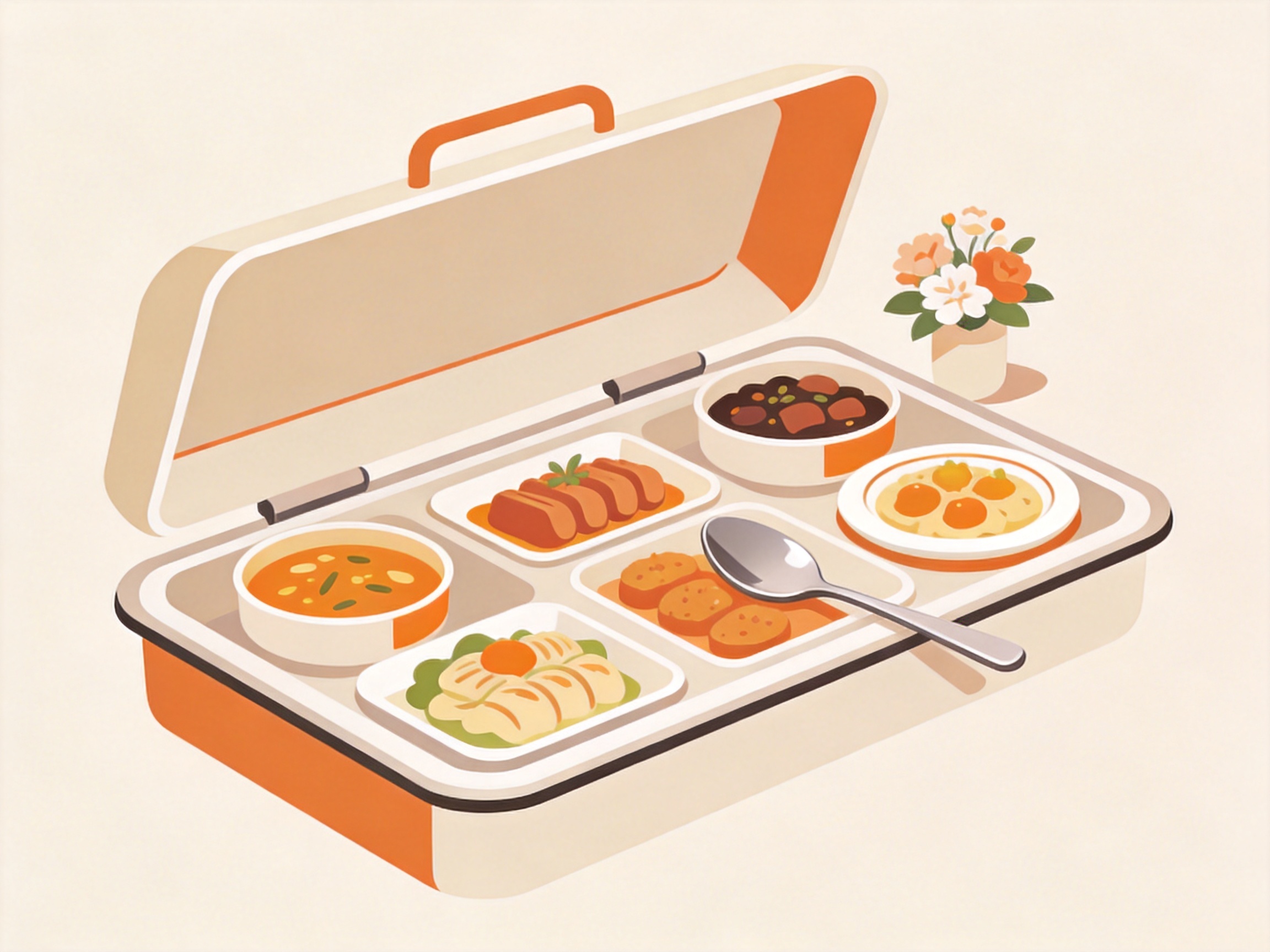 Catering — AI illustration
