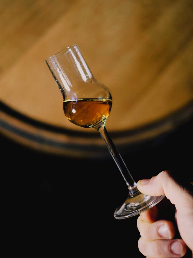 Glas mit Whisky