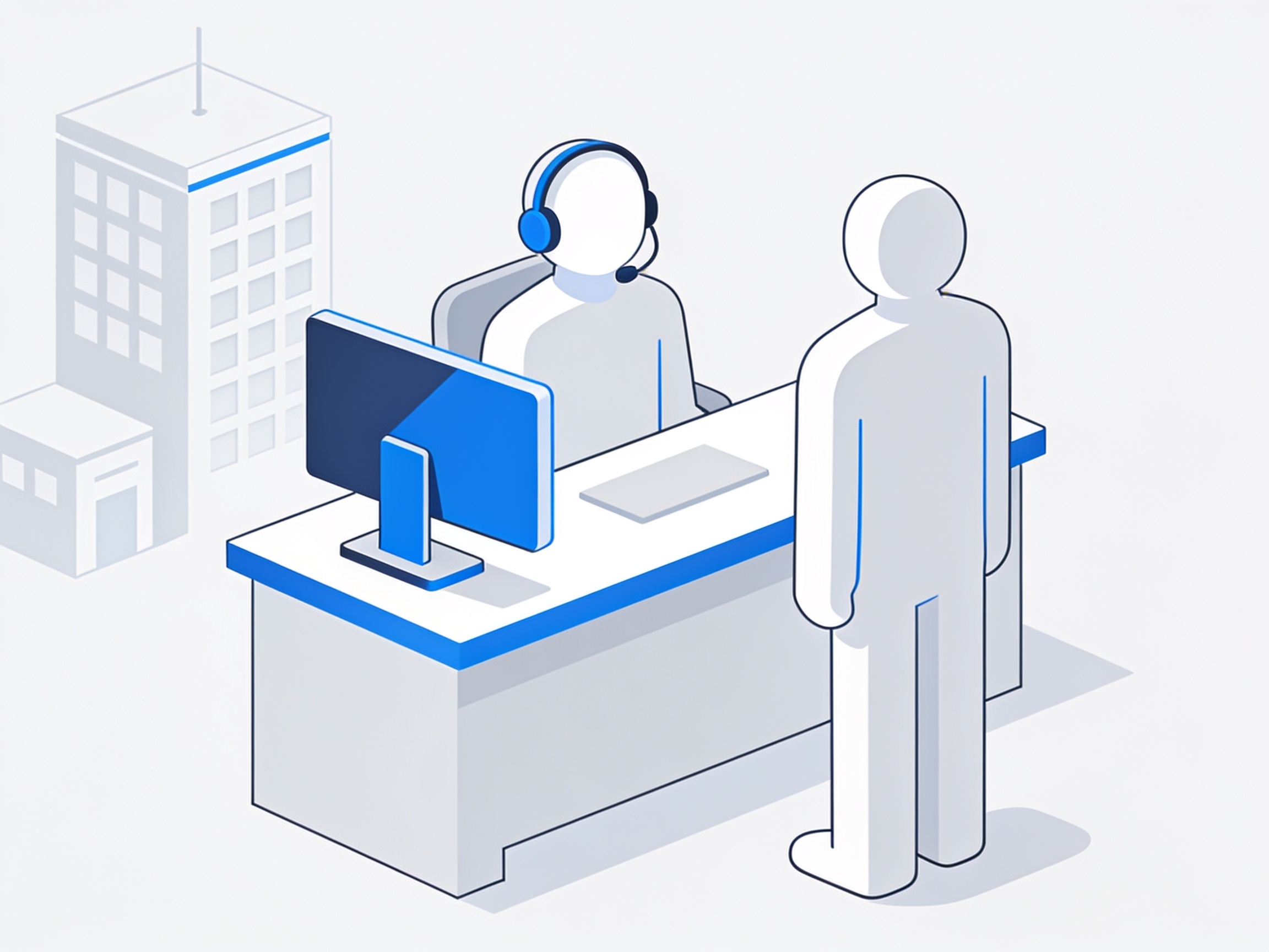 Help Desk — AI illustration