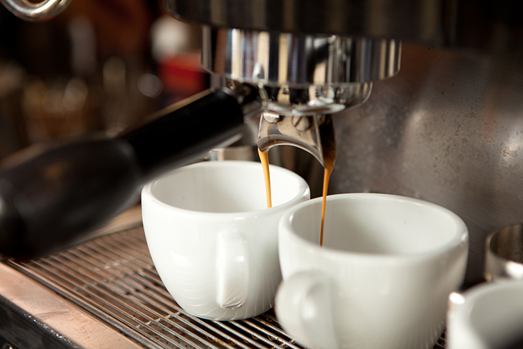 Unsere Kaffeemaschine