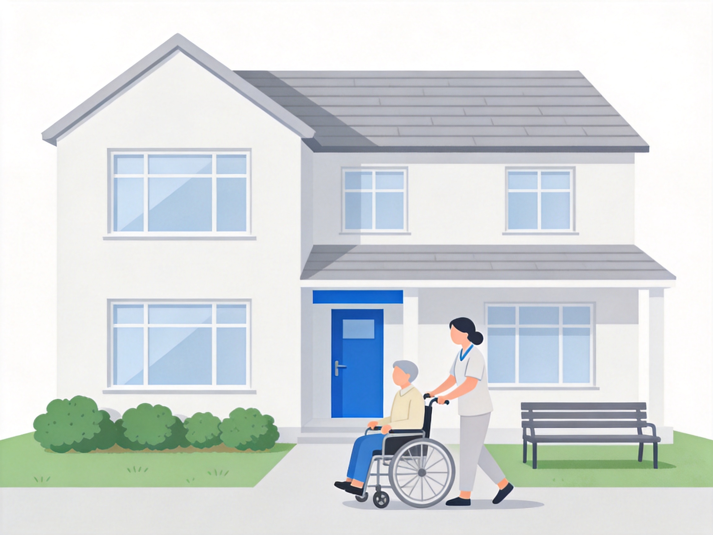 Residential Care — AI illustration