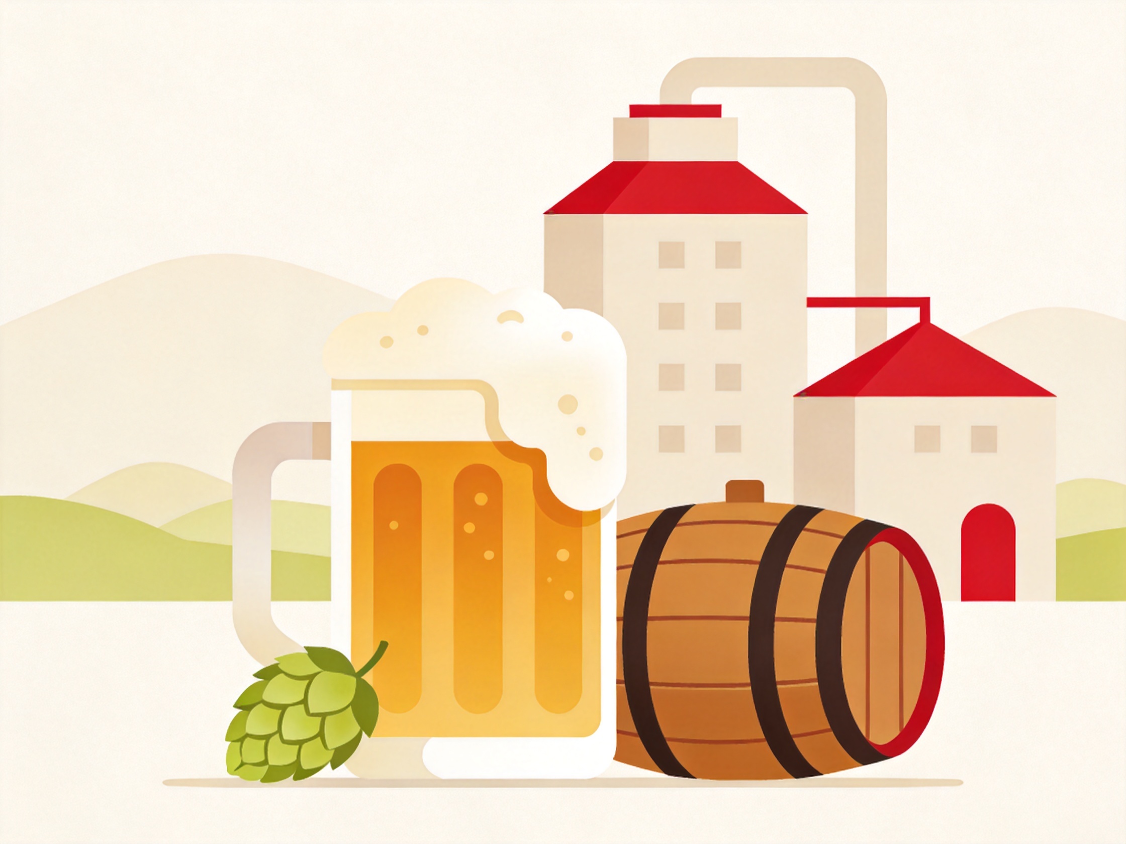 Brewery — AI illustration