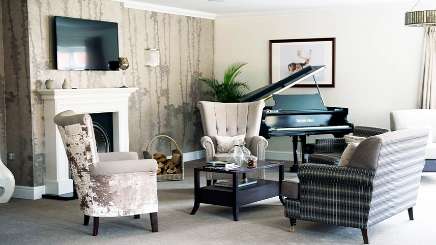 Pemberley Manor Care Home lounge