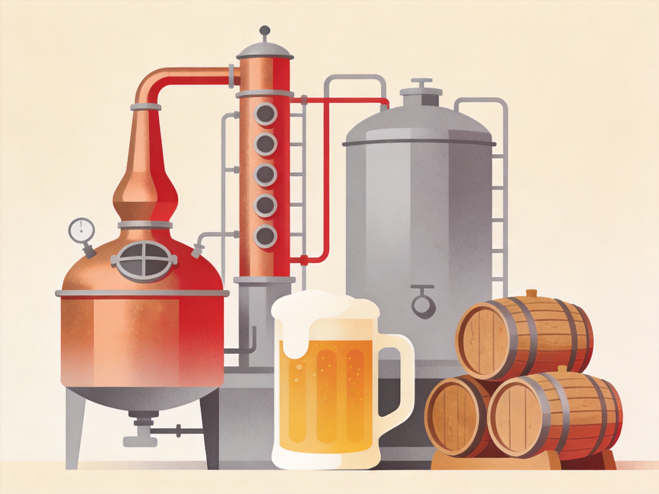 Brewery — AI illustration
