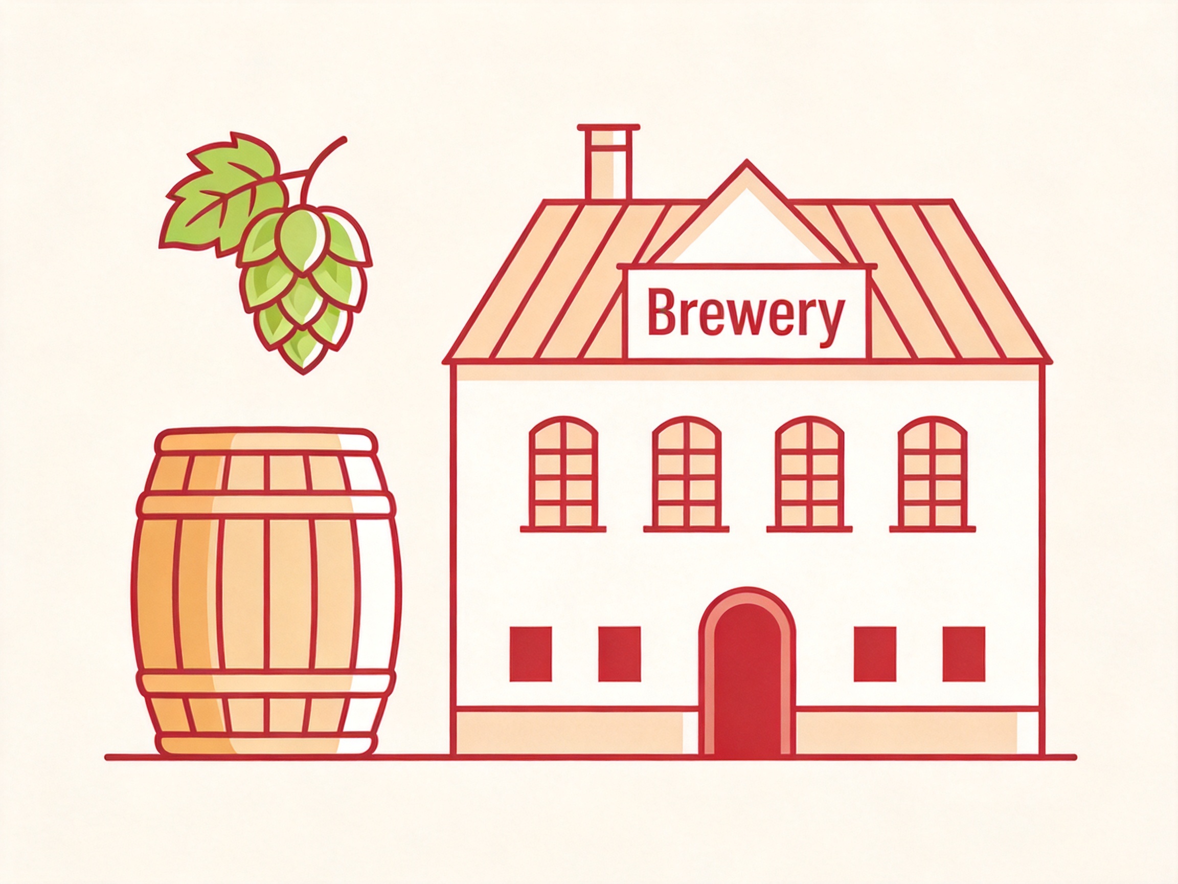 Brewery — AI illustration